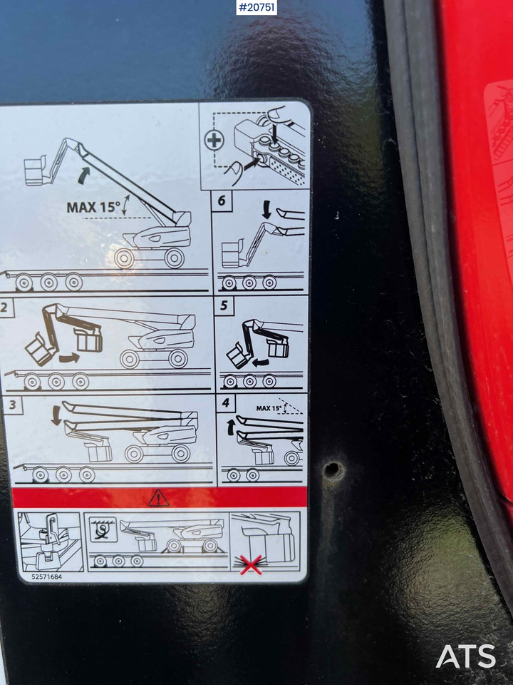 رافعة سلة تلسكوبية Manitou 220 TJ+: صورة 29