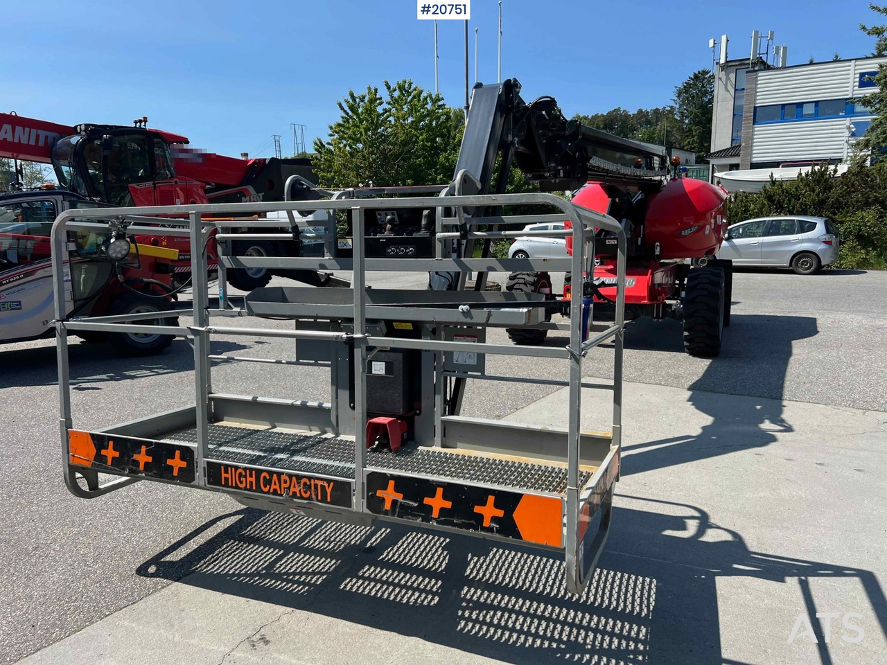 رافعة سلة تلسكوبية Manitou 220 TJ+: صورة 7