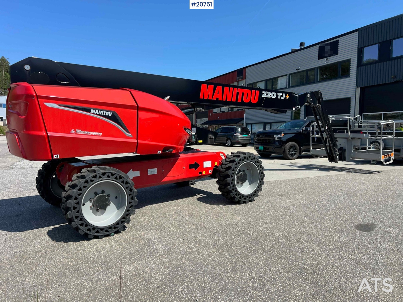 رافعة سلة تلسكوبية Manitou 220 TJ+: صورة 11