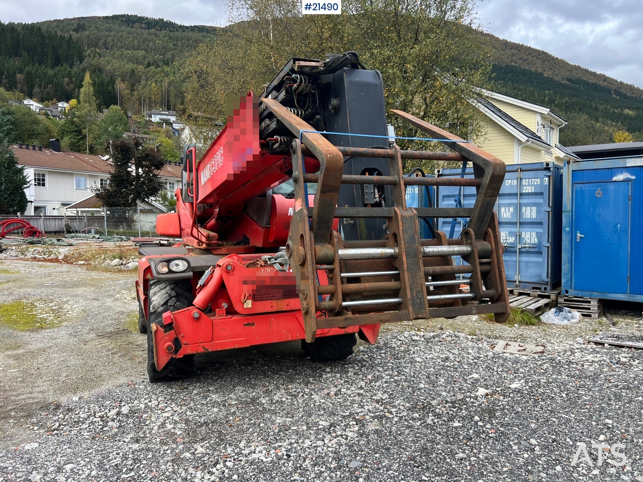 Manitou MRT2540 m/ radiostyring, mannskapskorg, 2 sett pallegafler, jibb med vinsj (1.5 tonn) - رافعة تلسكوبية: صورة 4 Manitou MRT2540 m/ radiostyring, mannskapskorg, 2 sett pallegafler, jibb med vinsj (1.5 tonn) - رافعة تلسكوبية: صورة 4