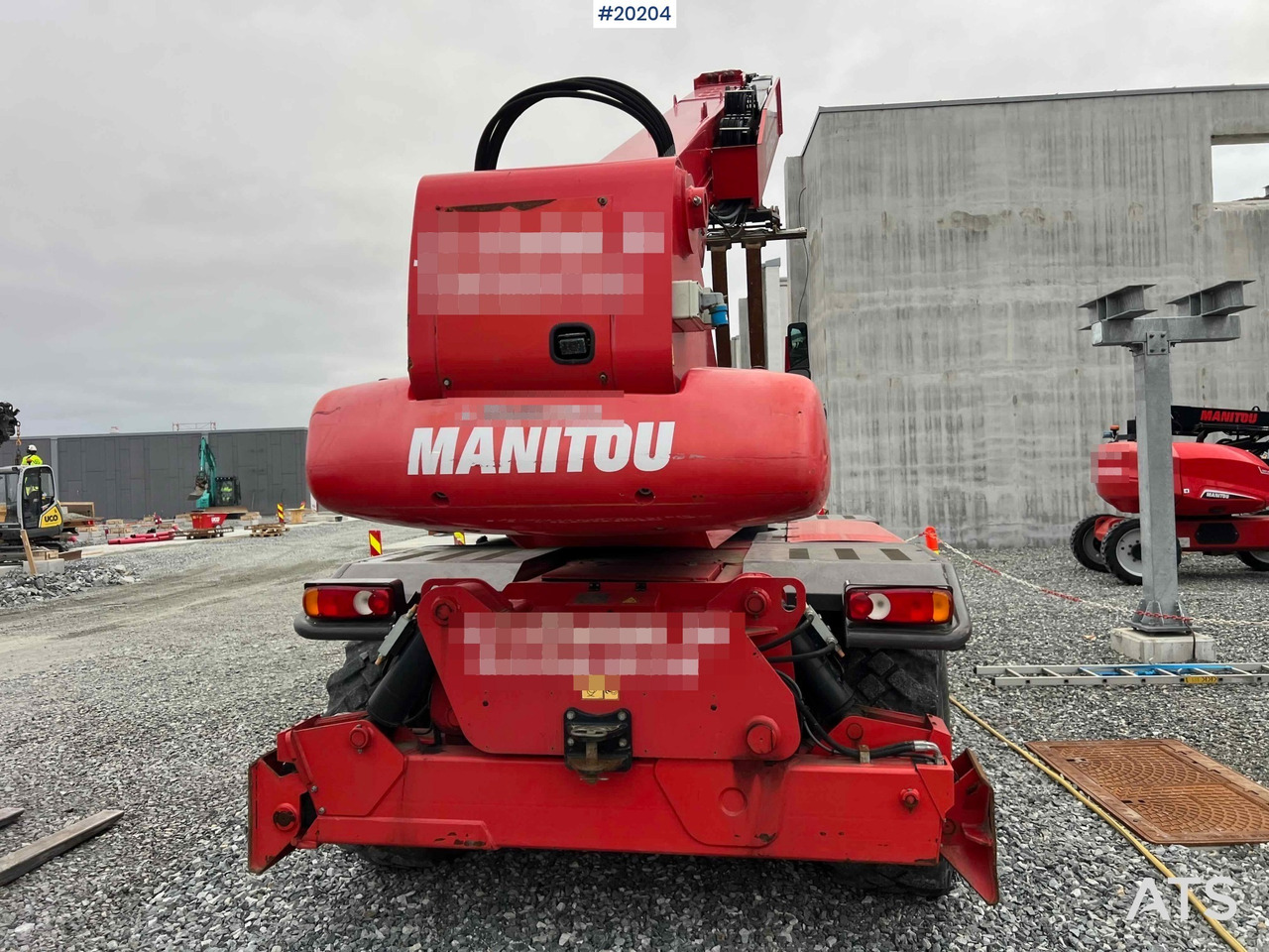 رافعة تلسكوبية Manitou MRT2550+ Teleskoptruck m/ pallegafler: صورة 12