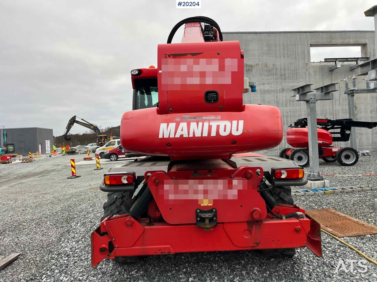 رافعة تلسكوبية Manitou MRT2550+ Teleskoptruck m/ pallegafler: صورة 13