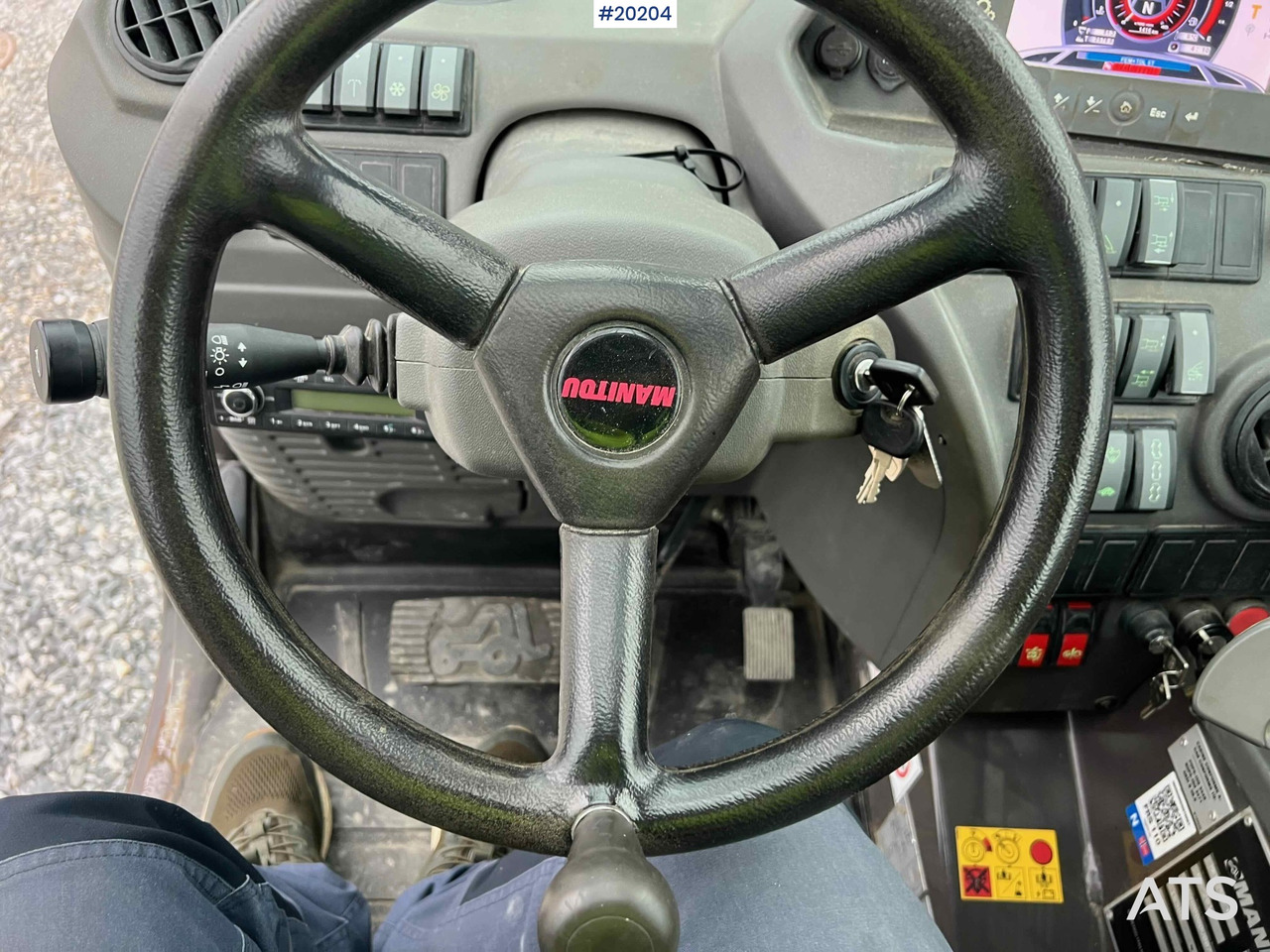 رافعة تلسكوبية Manitou MRT2550+ Teleskoptruck m/ pallegafler: صورة 19