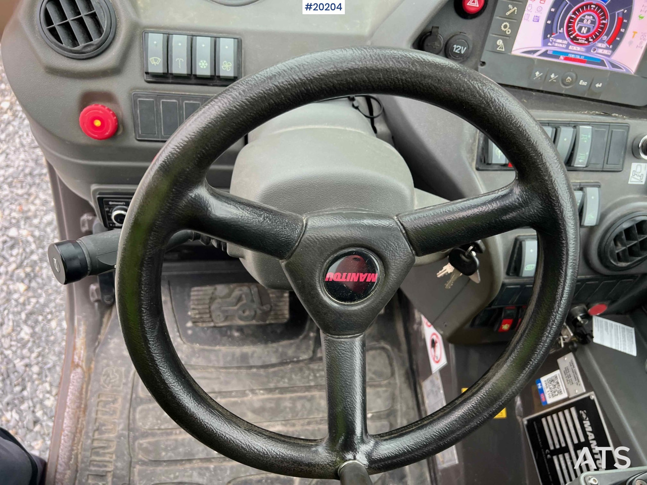 رافعة تلسكوبية Manitou MRT2550+ Teleskoptruck m/ pallegafler: صورة 18