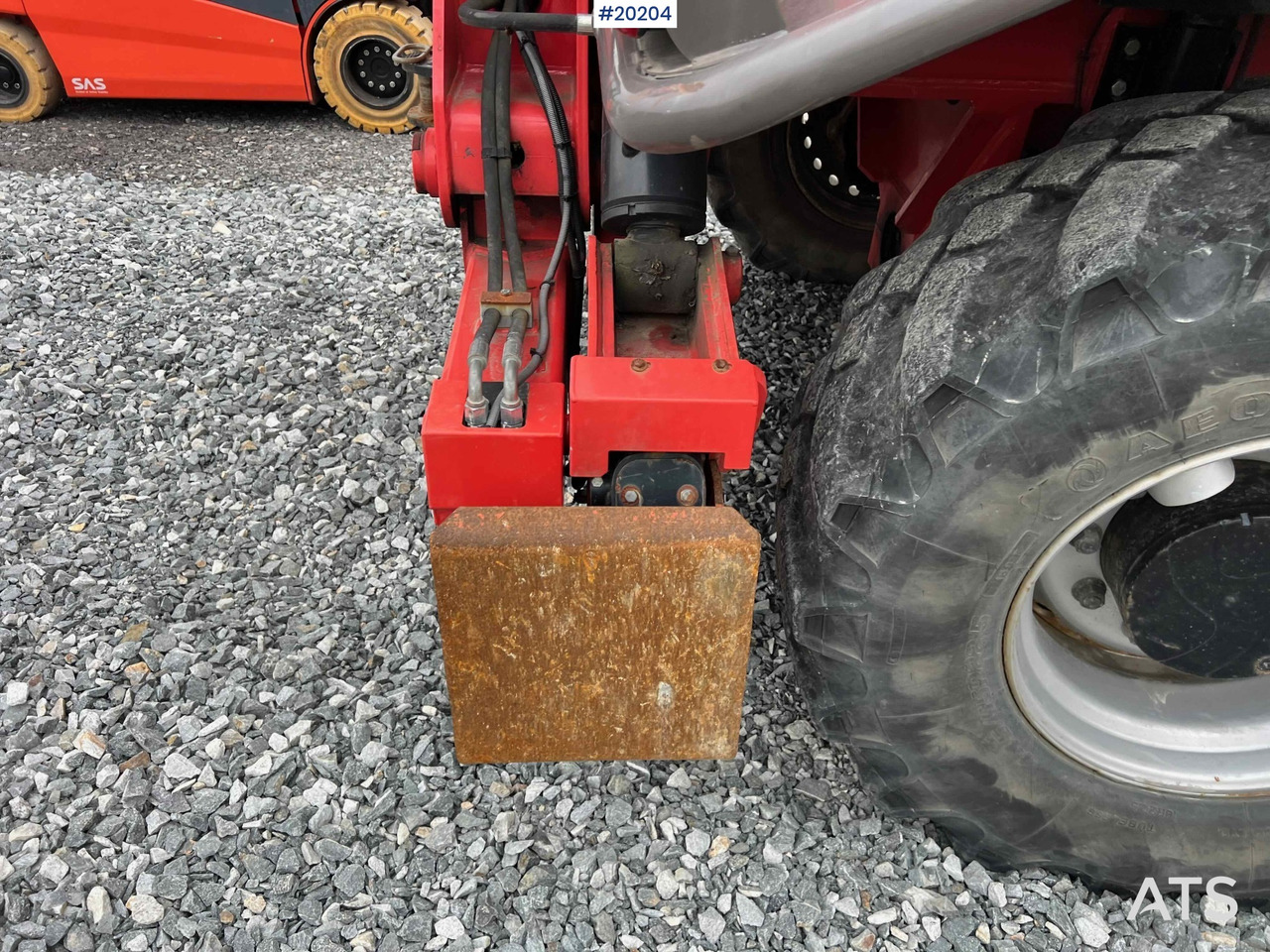 رافعة تلسكوبية Manitou MRT2550+ Teleskoptruck m/ pallegafler: صورة 30