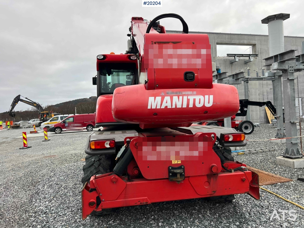 رافعة تلسكوبية Manitou MRT2550+ Teleskoptruck m/ pallegafler: صورة 14