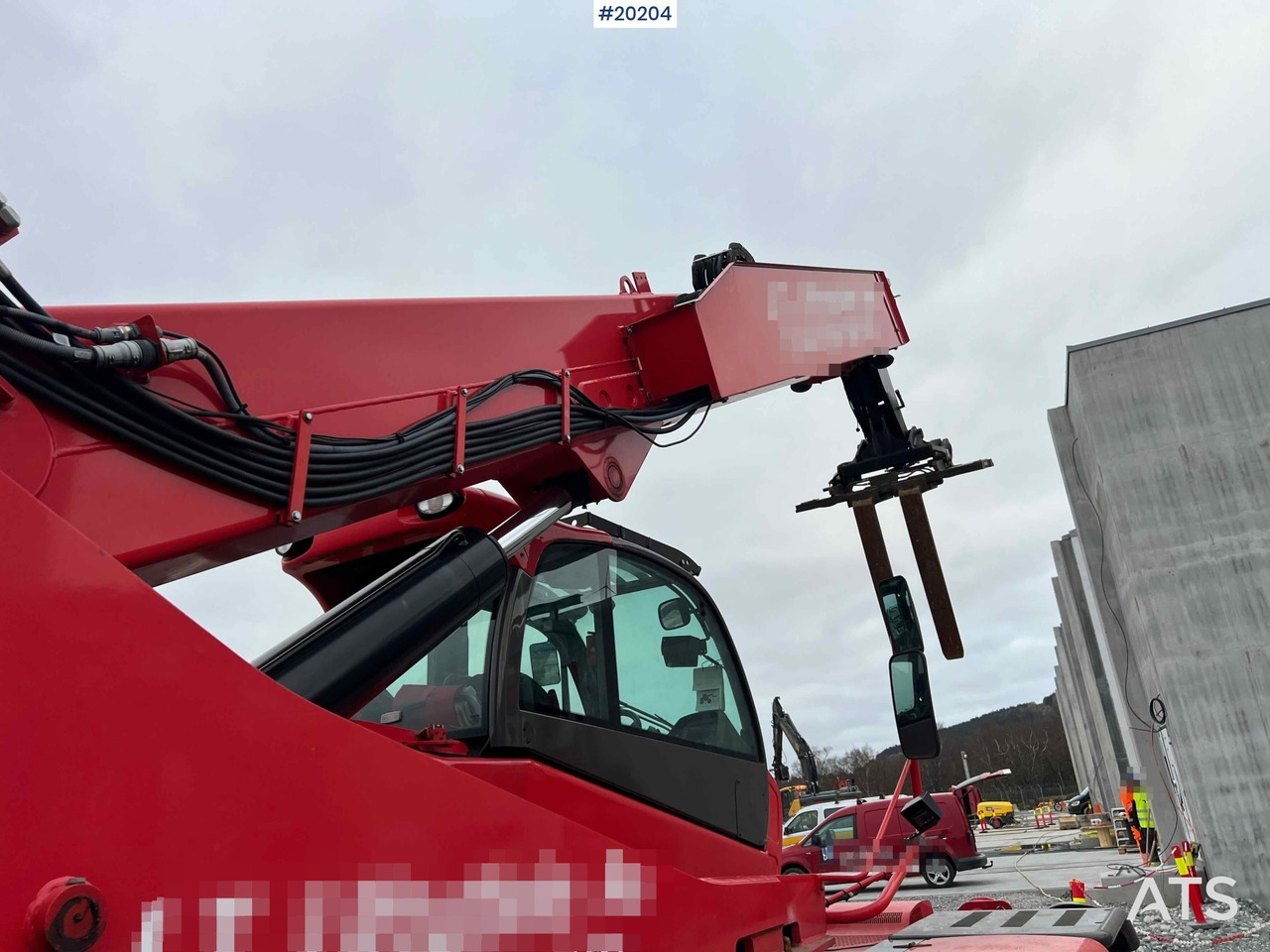 رافعة تلسكوبية Manitou MRT2550+ Teleskoptruck m/ pallegafler: صورة 36