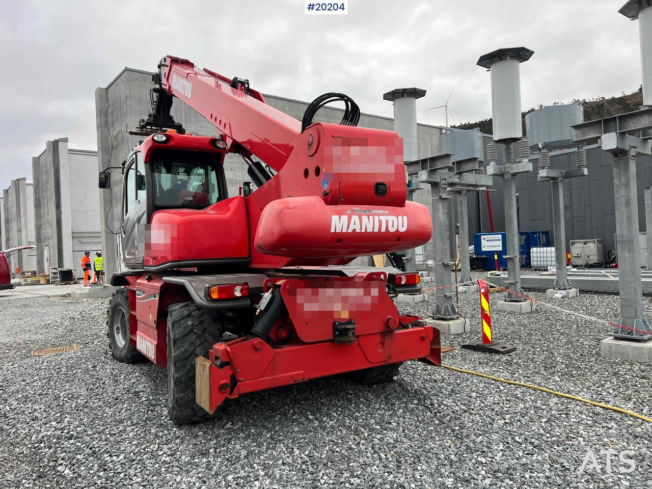 رافعة تلسكوبية Manitou MRT2550+ Teleskoptruck m/ pallegafler: صورة 9