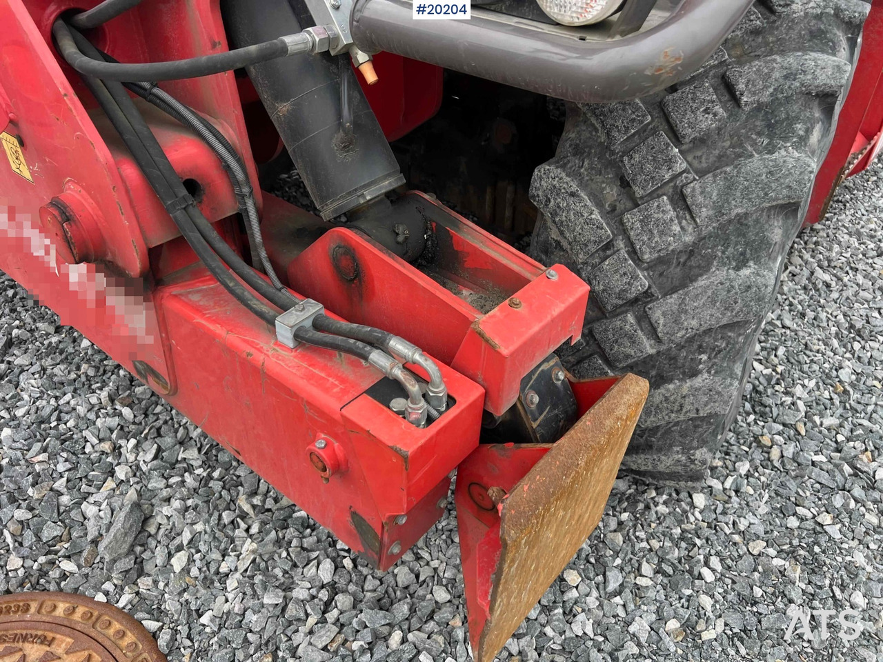 رافعة تلسكوبية Manitou MRT2550+ Teleskoptruck m/ pallegafler: صورة 28