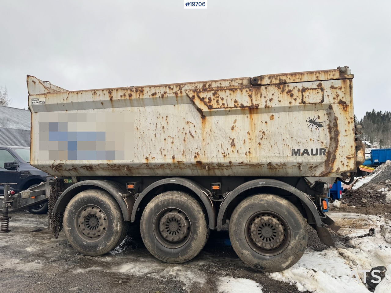 Maur Trippelkjerre - مقطورة قلاب: صورة 3 Maur Trippelkjerre - مقطورة قلاب: صورة 3