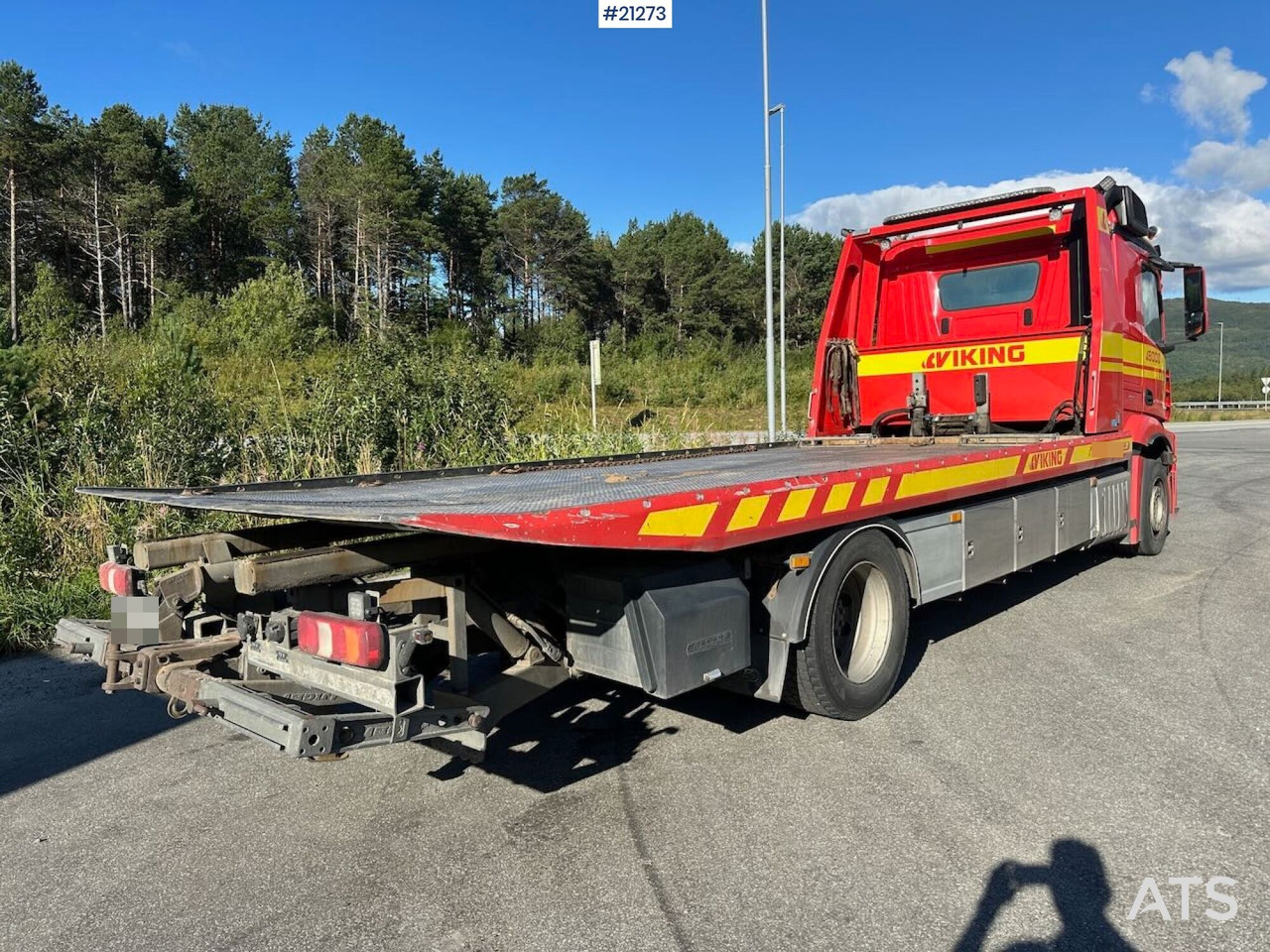 Mercedes ACTROS 1935 4x2 bergingsbil. Nyoverhalt styringsenhet. SE VIDEO - شاحنة سحب: صورة 4 Mercedes ACTROS 1935 4x2 bergingsbil. Nyoverhalt styringsenhet. SE VIDEO - شاحنة سحب: صورة 4