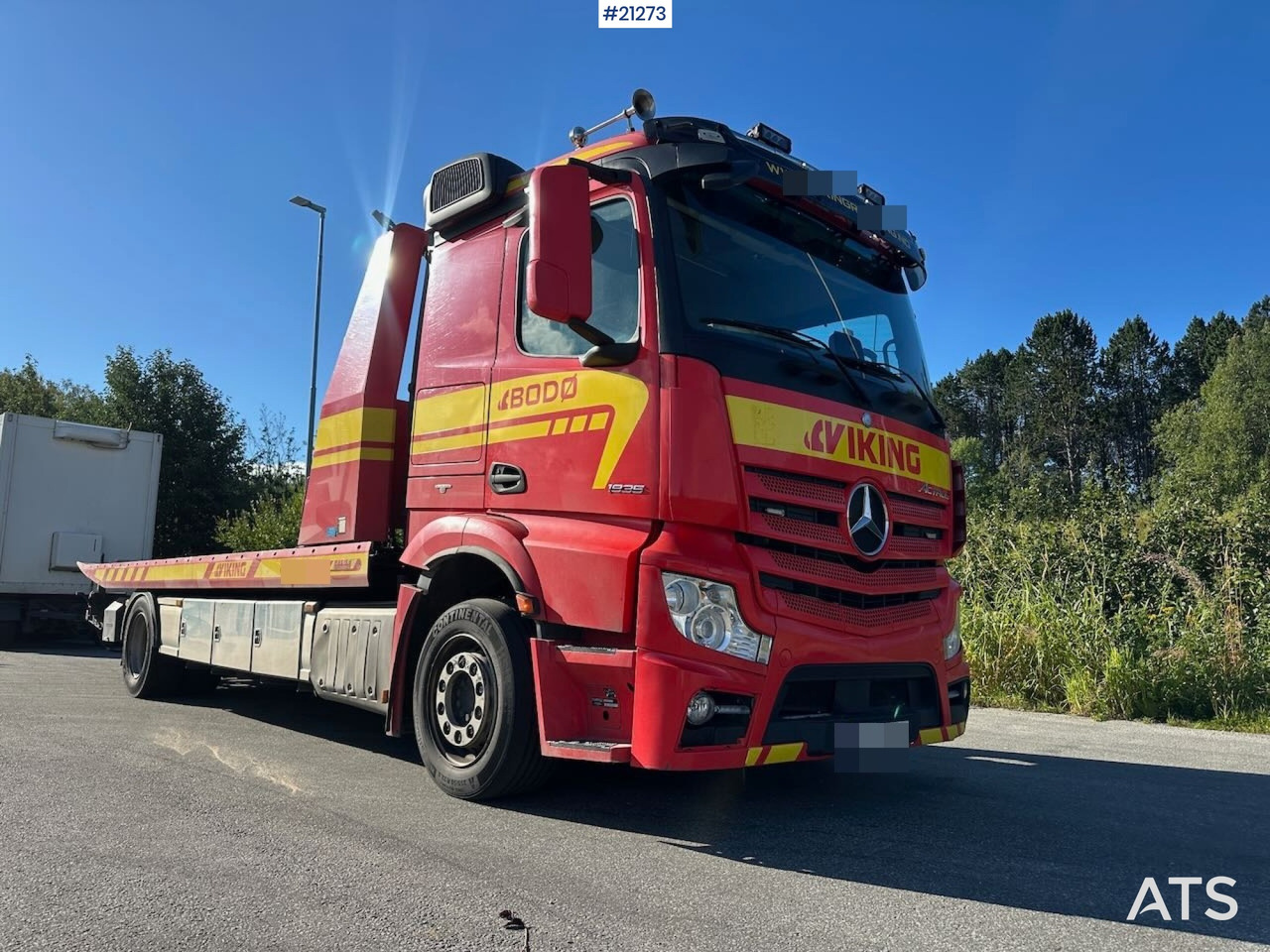 Mercedes ACTROS 1935 - شاحنة سحب: صورة 1 Mercedes ACTROS 1935 - شاحنة سحب: صورة 1