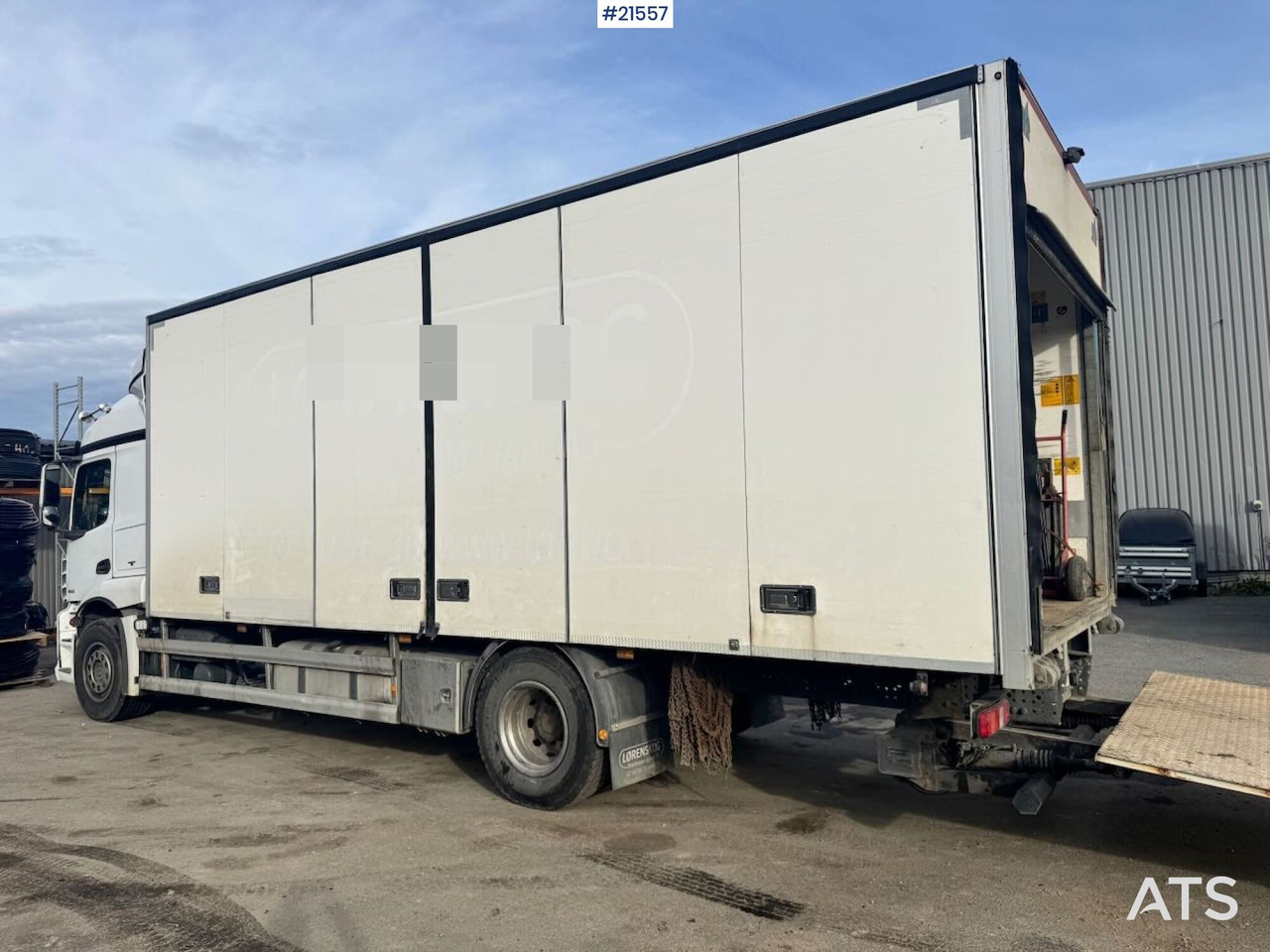 Mercedes Actros 1832 - شاحنة مقفلة: صورة 5 Mercedes Actros 1832 - شاحنة مقفلة: صورة 5