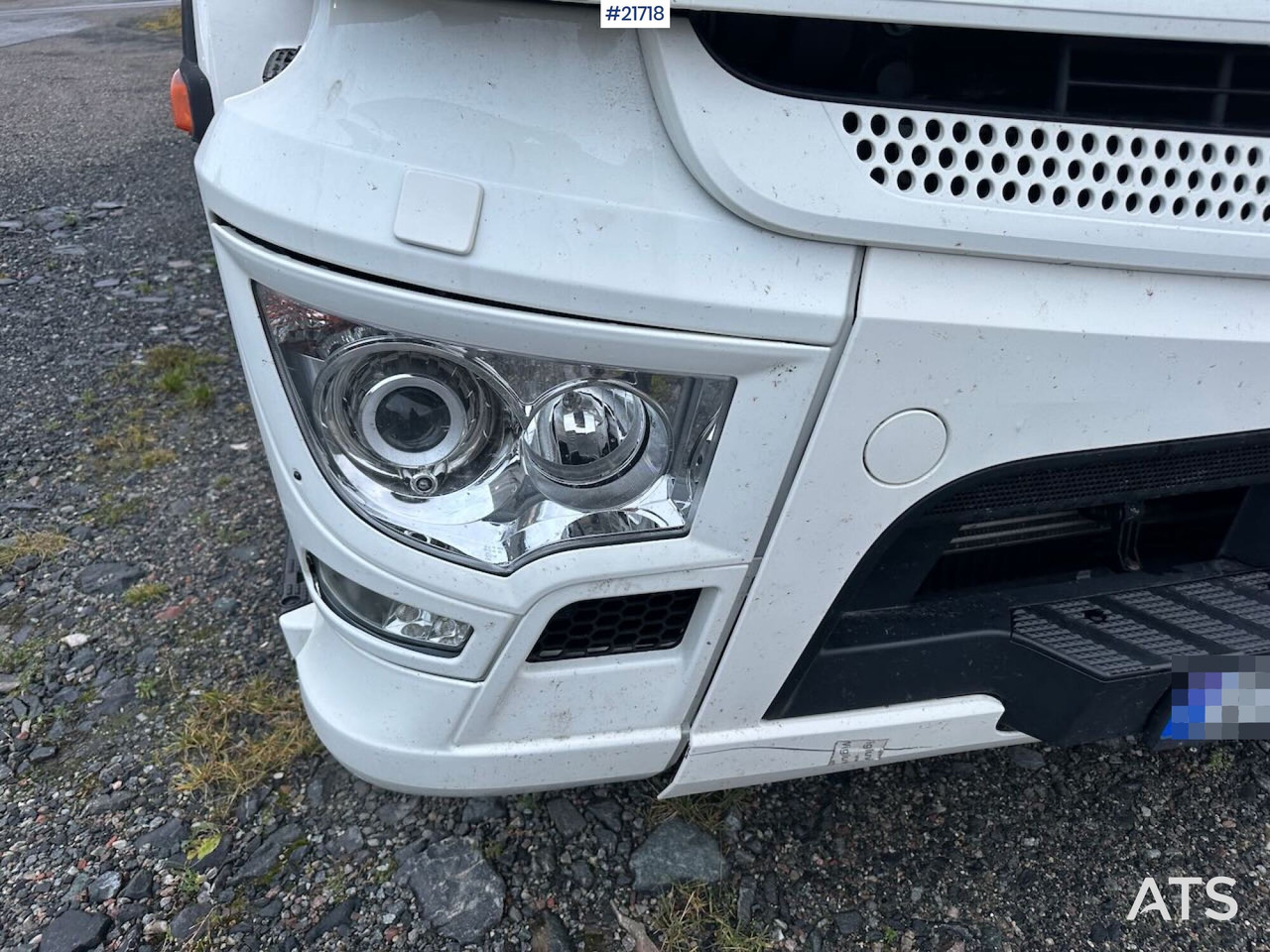 شاحنة مقفلة Mercedes Actros 1835 skapbil m/ Full sideåpning, aggregat, lift og 2 sett dekk: صورة 12