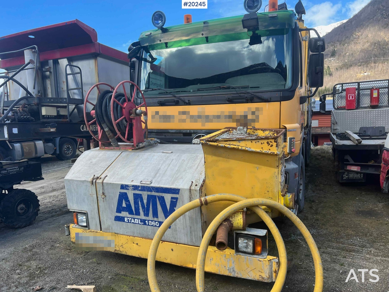 Mercedes Actros 2641 - مضخة خرسانة: صورة 3 Mercedes Actros 2641 - مضخة خرسانة: صورة 3