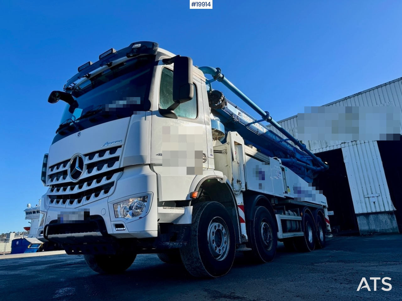 Mercedes Arocs 4153 - مضخة خرسانة: صورة 1 Mercedes Arocs 4153 - مضخة خرسانة: صورة 1
