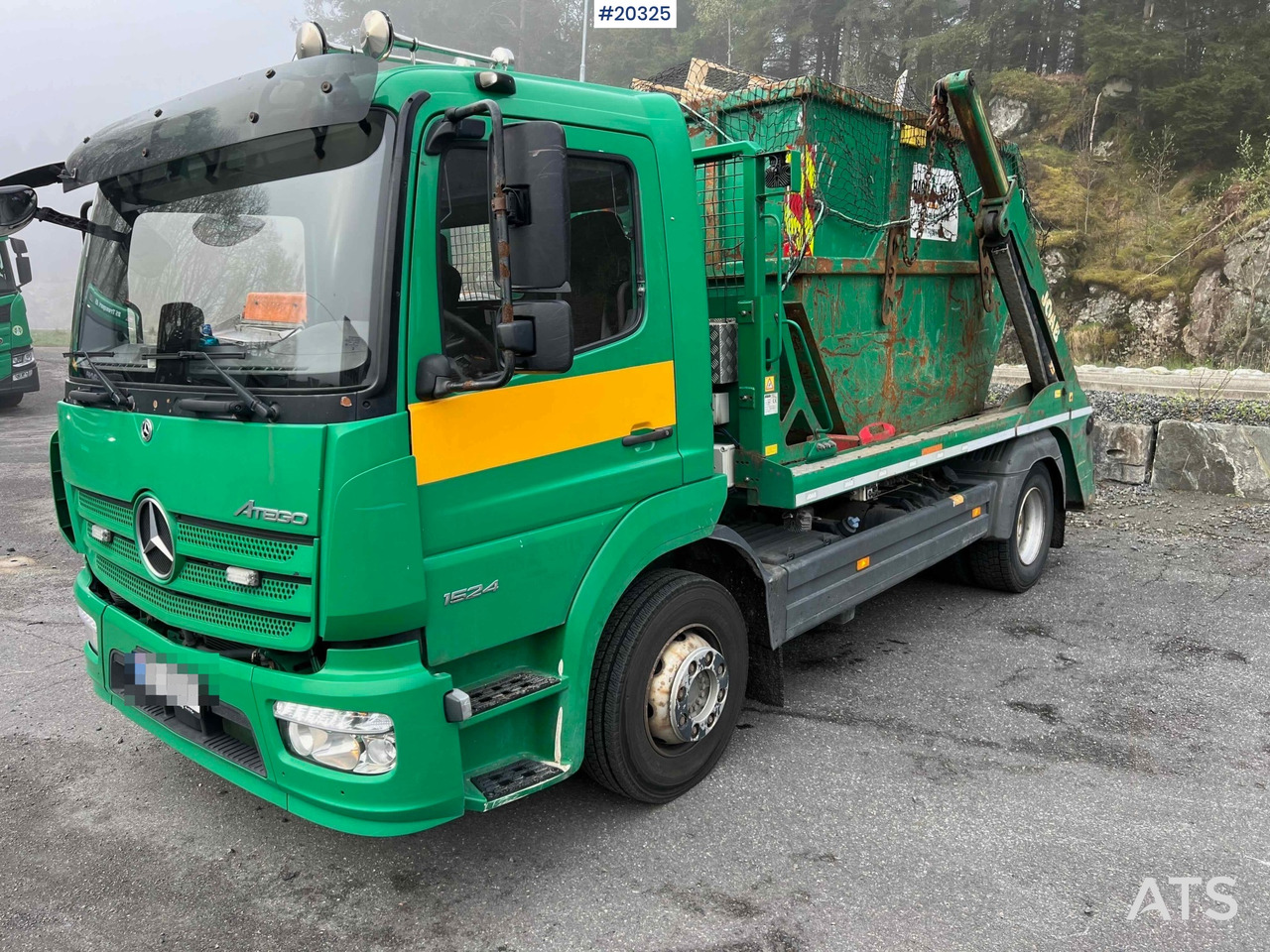 Mercedes Atego 1524 4x2 Liftdumper. SE VIDEO - شاحنة نقل المخلفات: صورة 1 Mercedes Atego 1524 4x2 Liftdumper. SE VIDEO - شاحنة نقل المخلفات: صورة 1