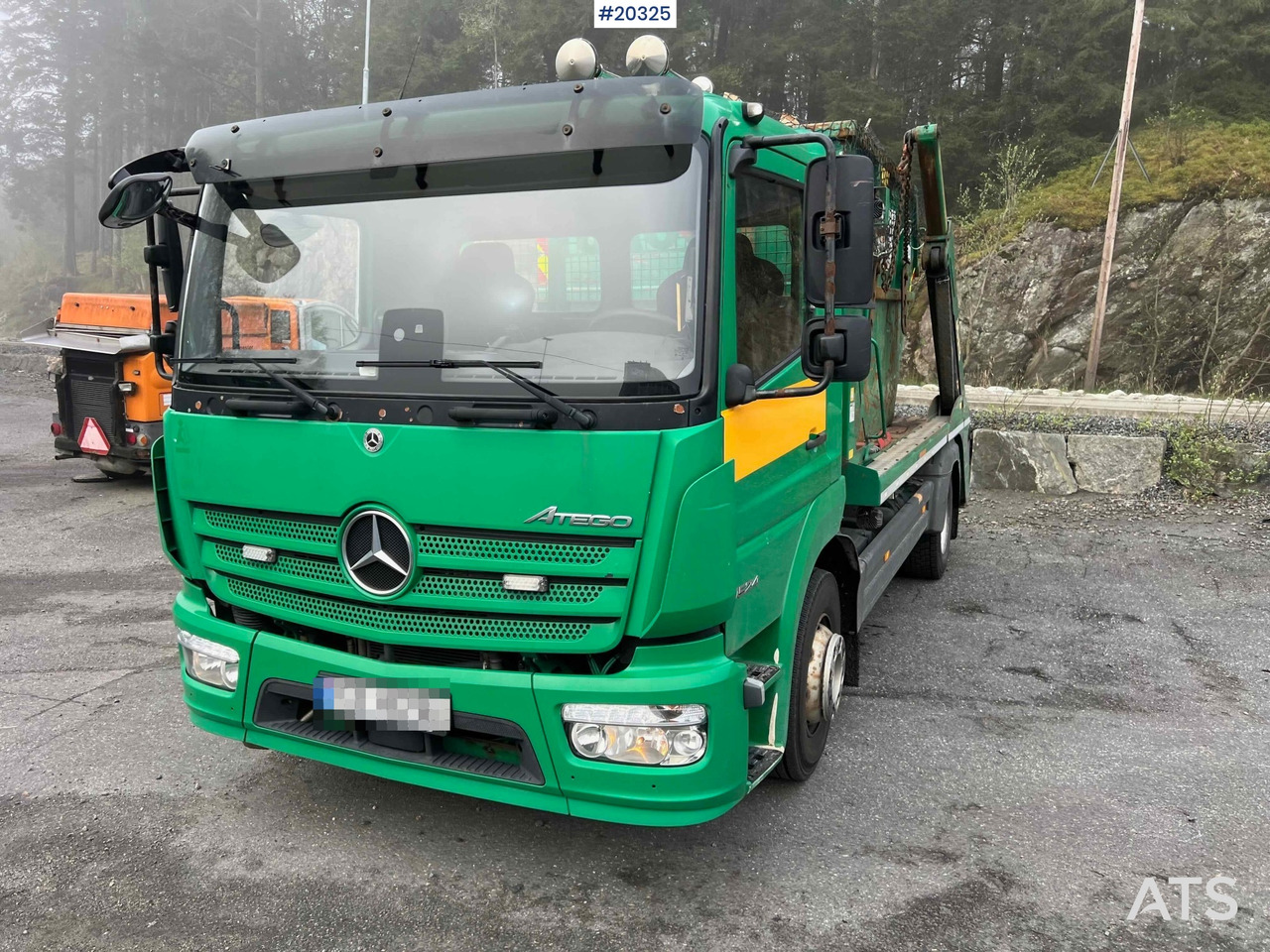 Mercedes Atego 1524 - شاحنة نقل المخلفات: صورة 2 Mercedes Atego 1524 - شاحنة نقل المخلفات: صورة 2
