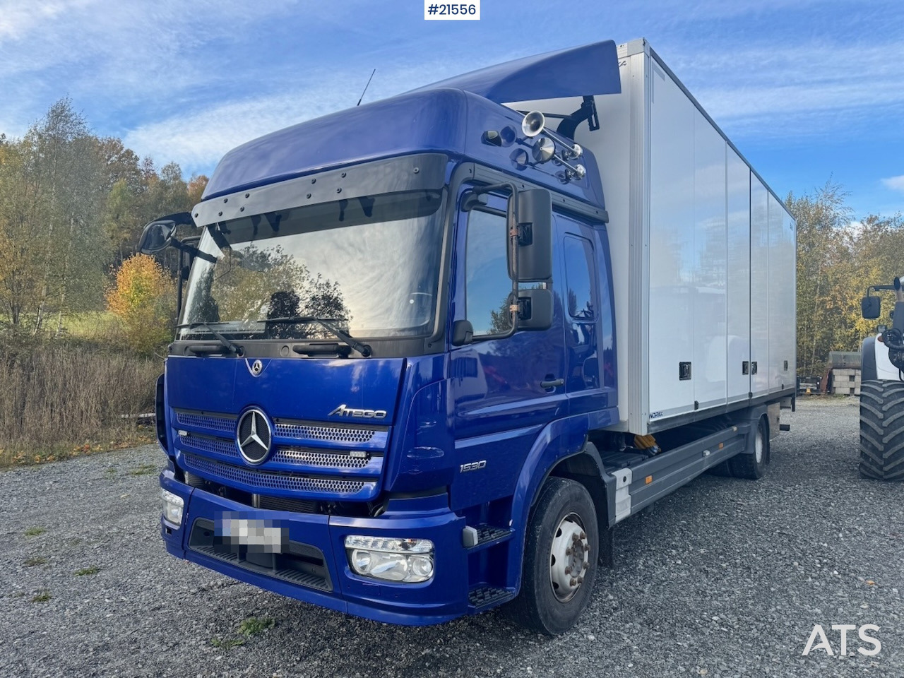 Mercedes Atego 1530 Skapbil m/ Full Sideåpning - شاحنة مقفلة: صورة 1 Mercedes Atego 1530 Skapbil m/ Full Sideåpning - شاحنة مقفلة: صورة 1