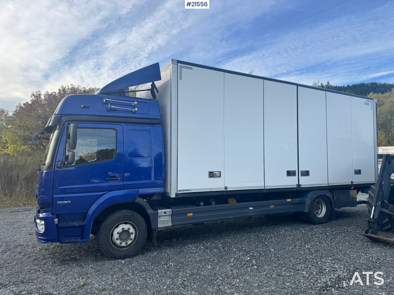 Mercedes Atego 1530 Skapbil m/ Full Sideåpning - شاحنة مقفلة: صورة 5 Mercedes Atego 1530 Skapbil m/ Full Sideåpning - شاحنة مقفلة: صورة 5