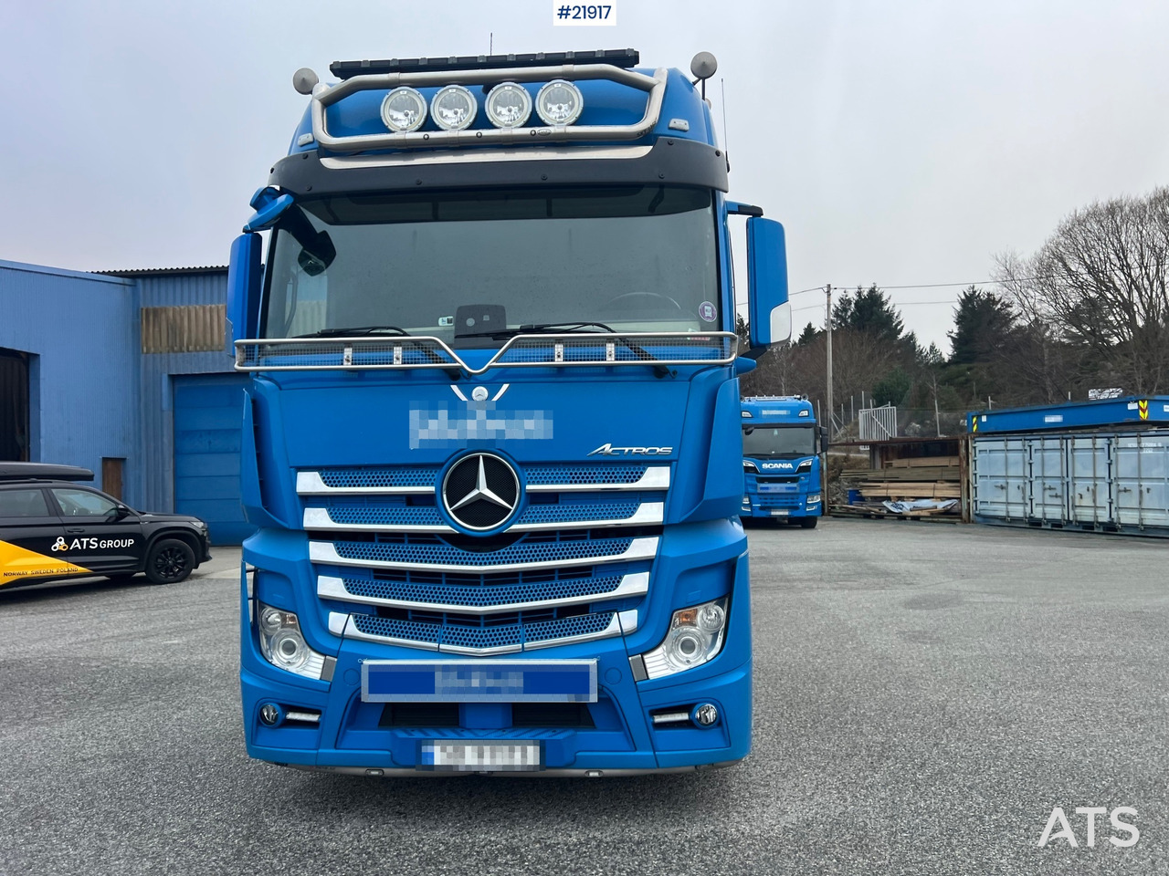 Mercedes-Benz Actros 6x2 planbil m/ 2012 konar 2 akslet plankjerre - شاحنات مسطحة: صورة 3 Mercedes-Benz Actros 6x2 planbil m/ 2012 konar 2 akslet plankjerre - شاحنات مسطحة: صورة 3