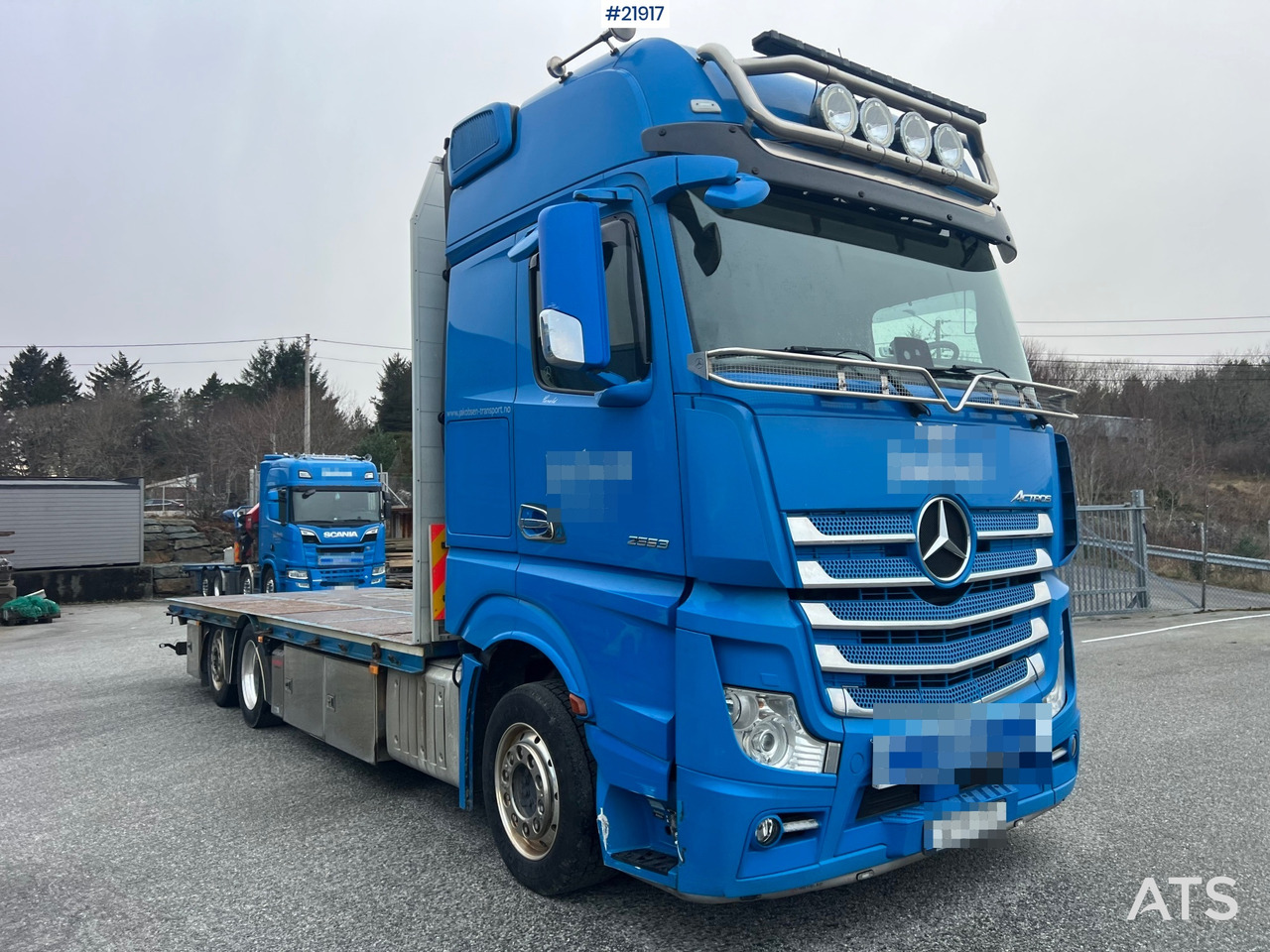 Mercedes-Benz Actros 6x2 planbil m/ 2012 konar 2 akslet plankjerre - شاحنات مسطحة: صورة 4 Mercedes-Benz Actros 6x2 planbil m/ 2012 konar 2 akslet plankjerre - شاحنات مسطحة: صورة 4