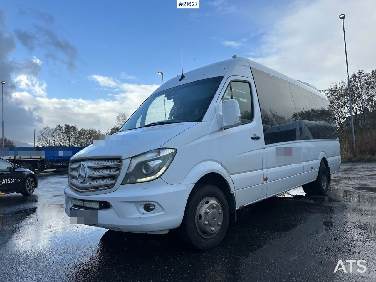 Mercedes Sprinter minibuss 4x2 m/ 16+1 seter, rullestolrampe og handikap plass. - حافلة صغيرة, ميكروباص: صورة 1 Mercedes Sprinter minibuss 4x2 m/ 16+1 seter, rullestolrampe og handikap plass. - حافلة صغيرة, ميكروباص: صورة 1
