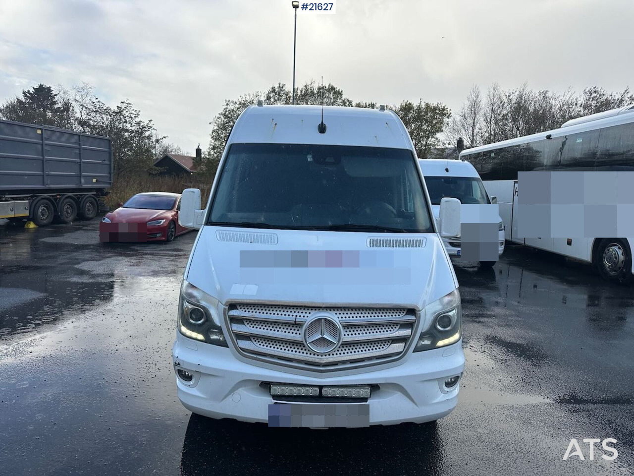 Mercedes Sprinter minibuss 4x2 m/ 16+1 seter, rullestolrampe og handikap plass. - حافلة صغيرة, ميكروباص: صورة 3 Mercedes Sprinter minibuss 4x2 m/ 16+1 seter, rullestolrampe og handikap plass. - حافلة صغيرة, ميكروباص: صورة 3