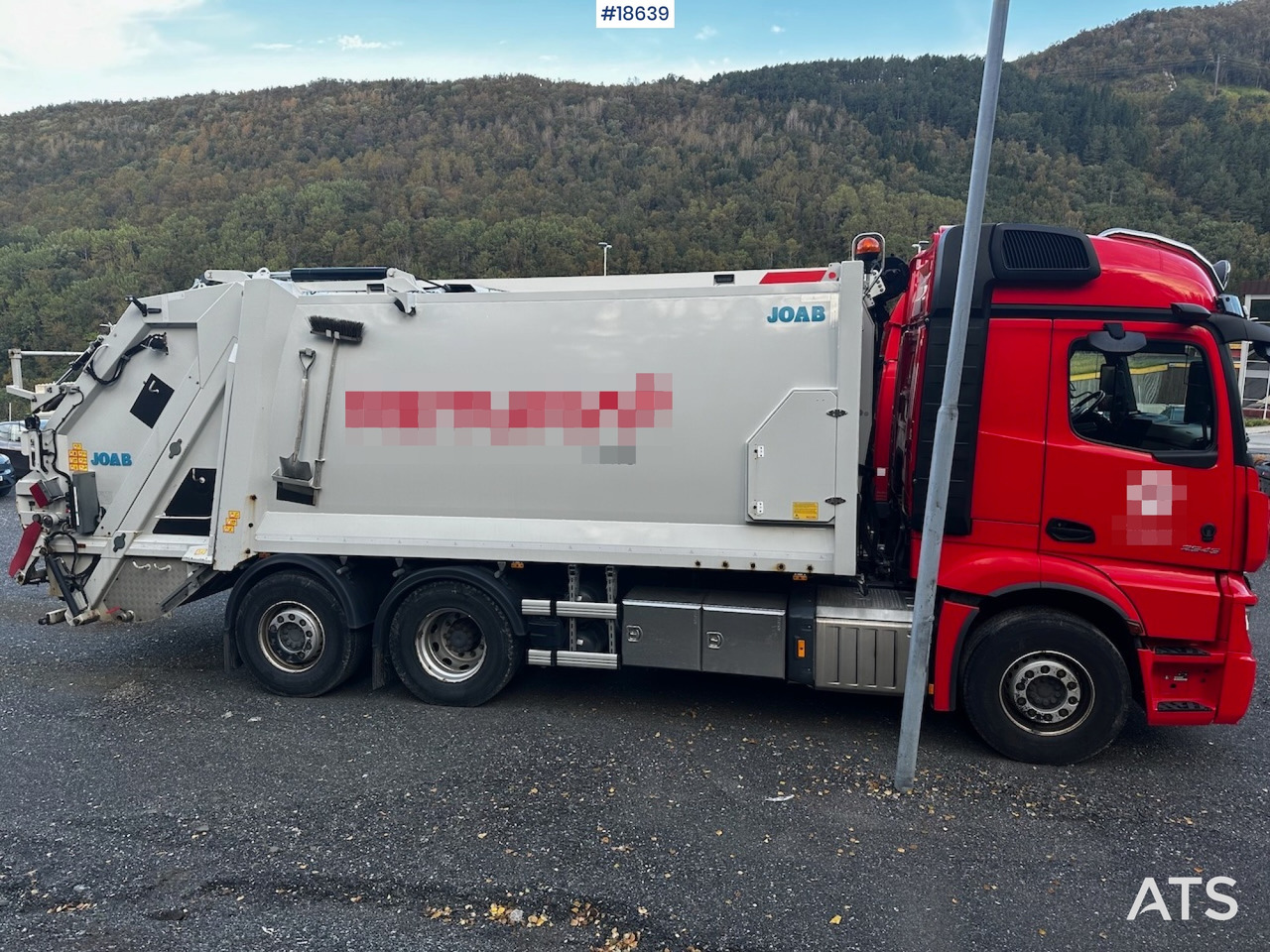 Mercedes actros 2543L - شاحنة النفايات: صورة 3 Mercedes actros 2543L - شاحنة النفايات: صورة 3