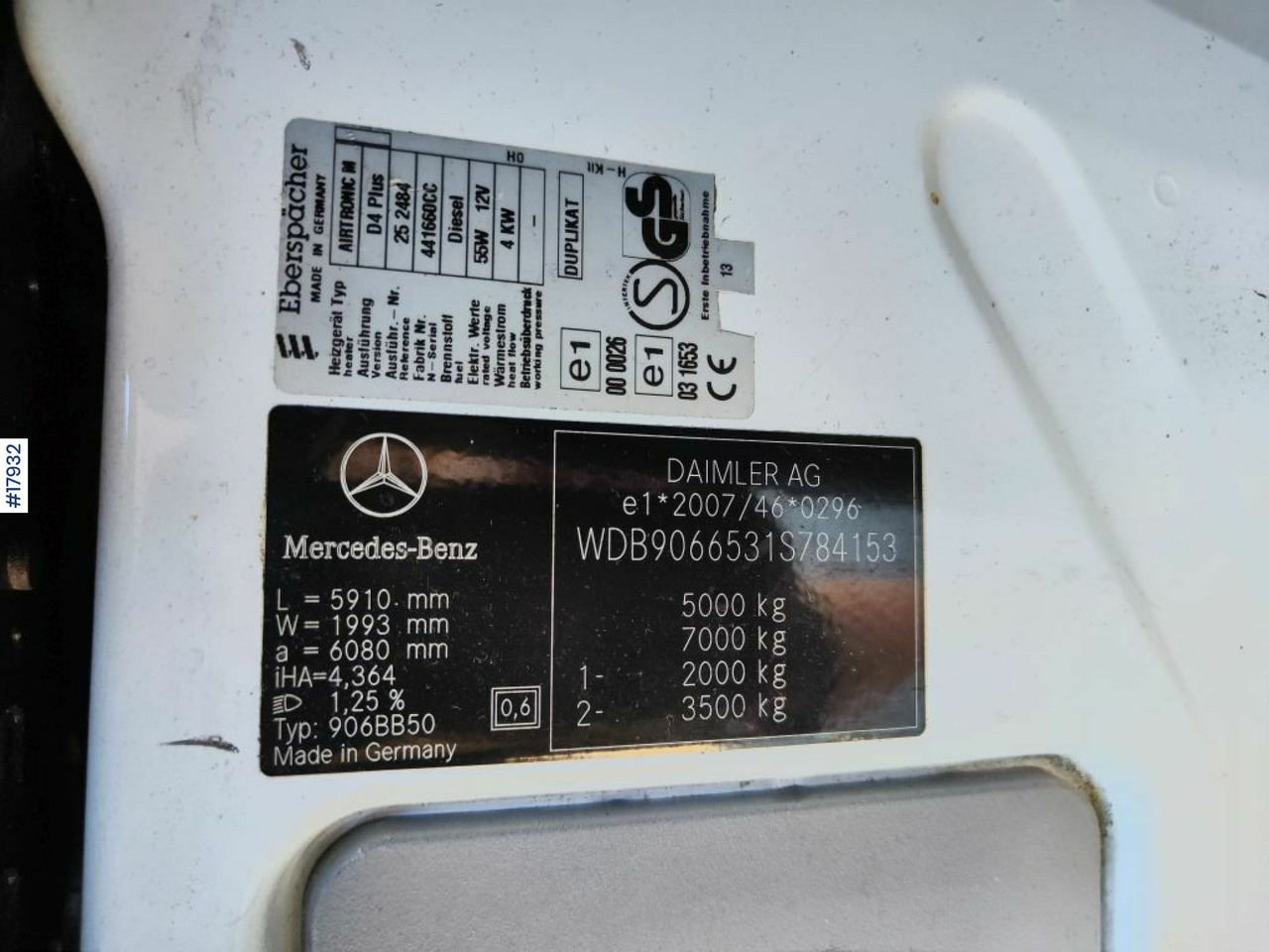 فان Mercedes sprinter 516CDI: صورة 43