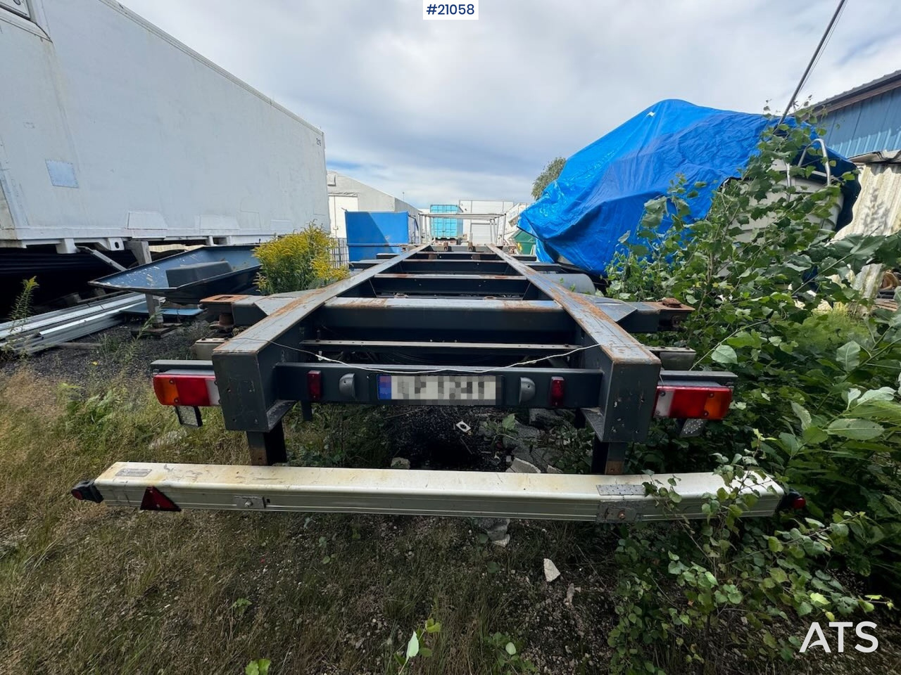Narko Containerhenger - مقطورة نقل الحاويات: صورة 3 Narko Containerhenger - مقطورة نقل الحاويات: صورة 3