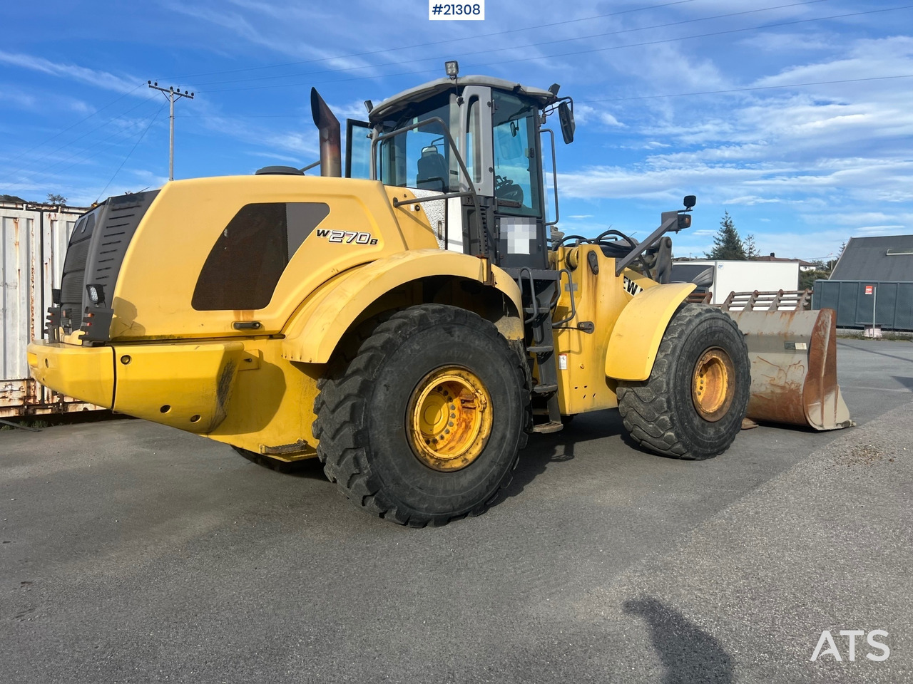 New Holland w270B - اللودر بعجل: صورة 5 New Holland w270B - اللودر بعجل: صورة 5