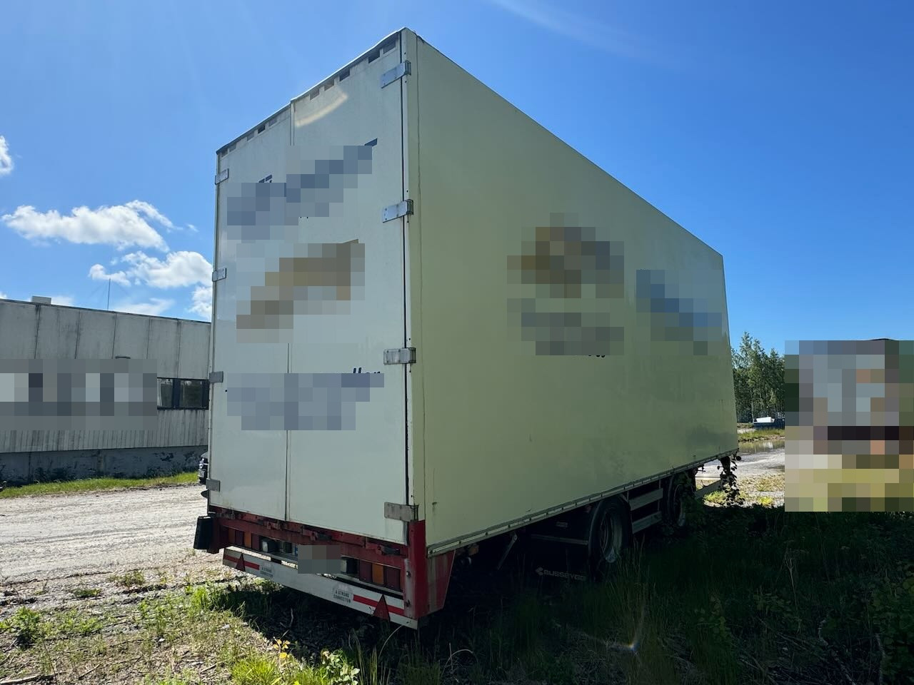 Nor Slep Cabinet trailer w/ full side opening - مقطورة صندوق مغلق: صورة 3 Nor Slep Cabinet trailer w/ full side opening - مقطورة صندوق مغلق: صورة 3