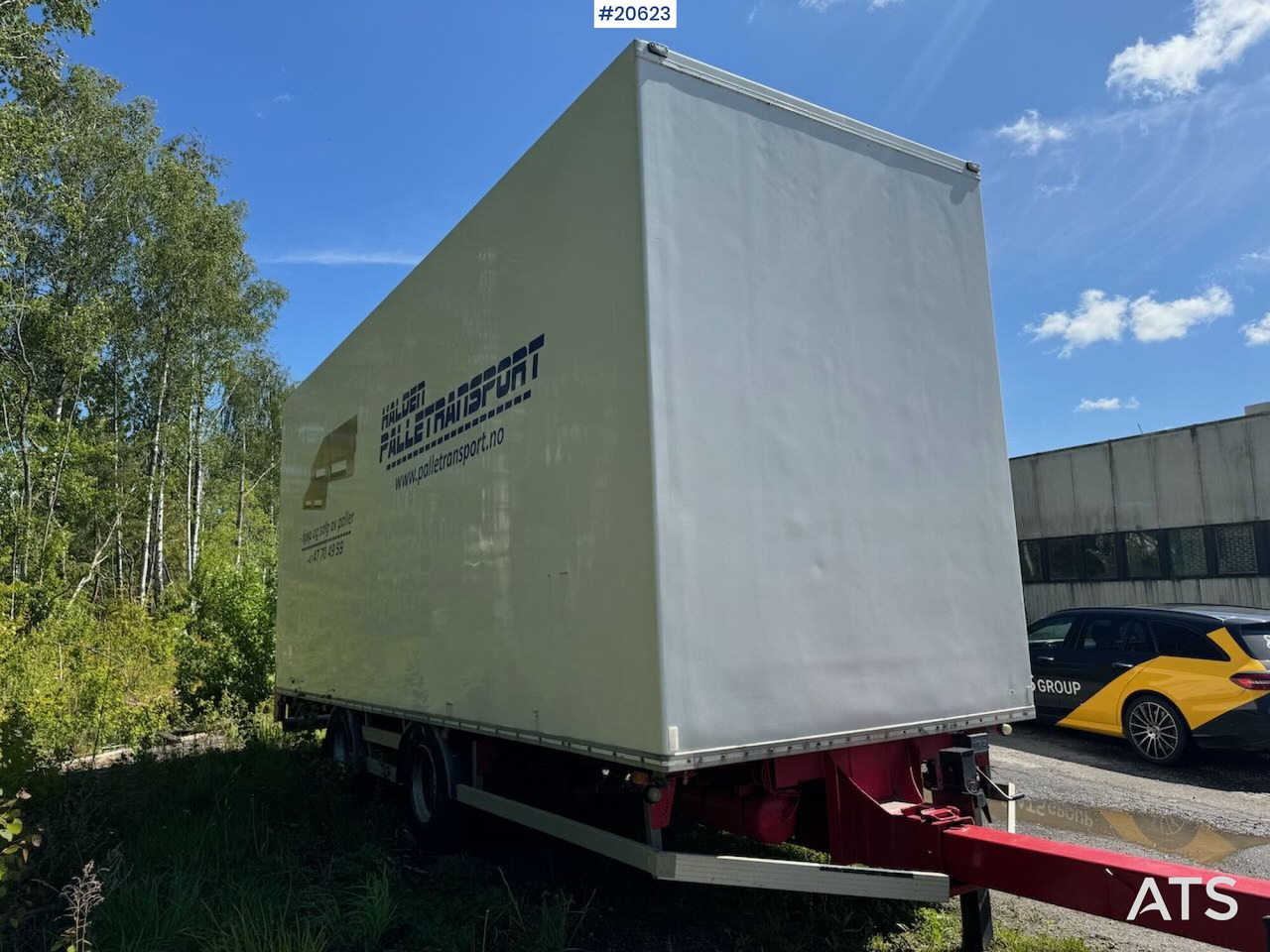 Nor Slep Cabinet trailer w/ full side opening - مقطورة صندوق مغلق: صورة 1 Nor Slep Cabinet trailer w/ full side opening - مقطورة صندوق مغلق: صورة 1