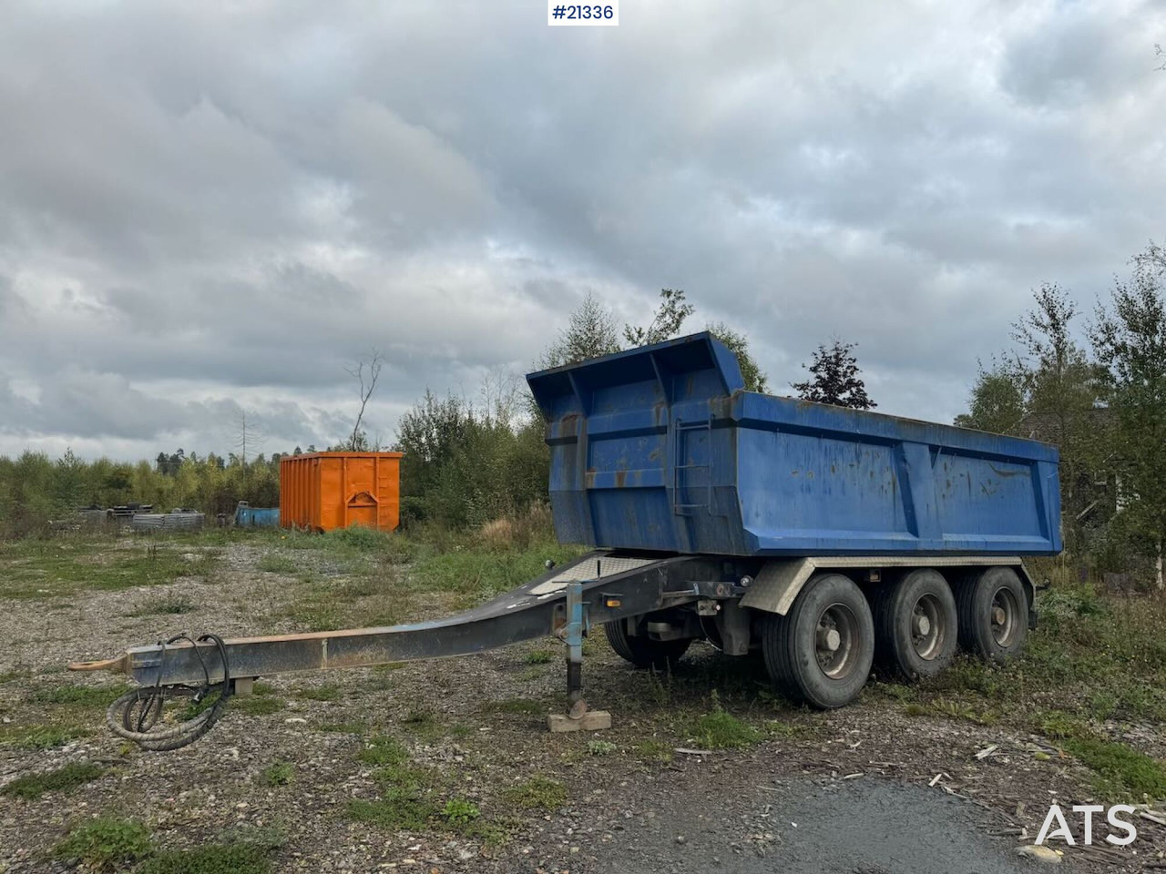 Nor-Slep Trippel kjerre - مقطورة قلاب: صورة 1 Nor-Slep Trippel kjerre - مقطورة قلاب: صورة 1