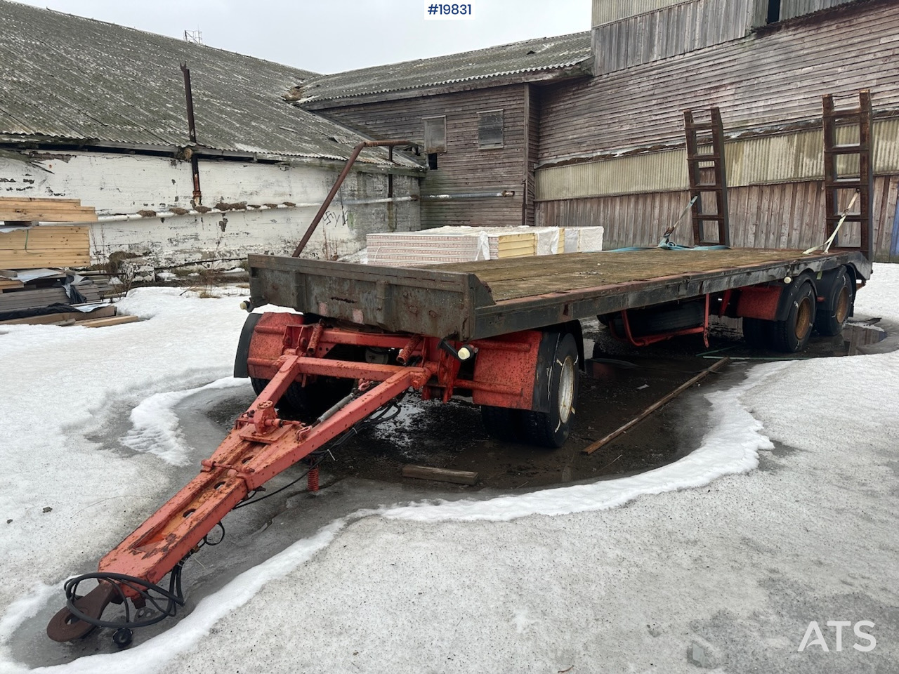 مقطورة مسطحة منخفضة Ohna Maur 260: صورة 1