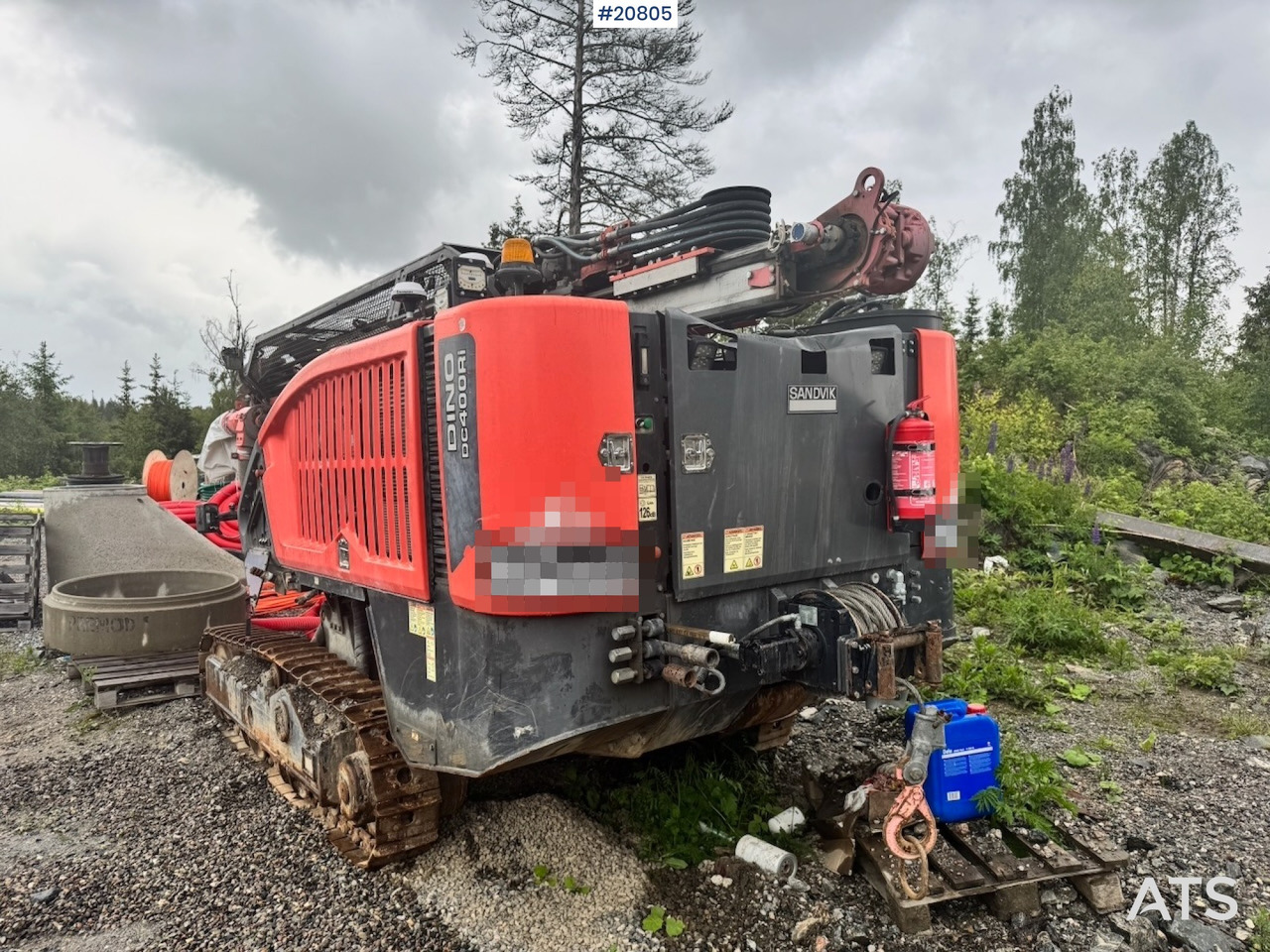 Sandvik Dino DC400RI - برج الحفر: صورة 3 Sandvik Dino DC400RI - برج الحفر: صورة 3