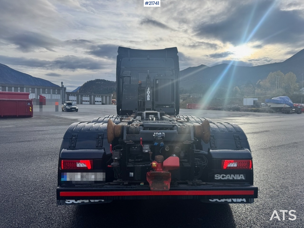 Scania 2018 Scania R580 Tridem Krokbil m/ Kranhydraulikk. Nylakkert! - شاحنة ذات خطاف: صورة 5 Scania 2018 Scania R580 Tridem Krokbil m/ Kranhydraulikk. Nylakkert! - شاحنة ذات خطاف: صورة 5