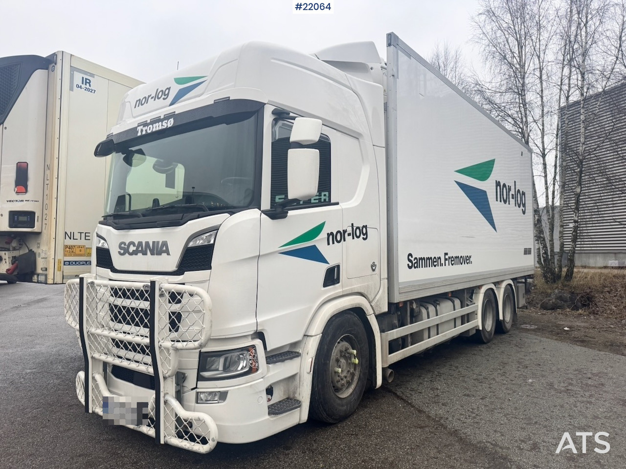 Scania 2022 Scania R660 6x4 Skapbil m/ Kjøl/frys aggregat. - شاحنة مقفلة: صورة 1 Scania 2022 Scania R660 6x4 Skapbil m/ Kjøl/frys aggregat. - شاحنة مقفلة: صورة 1