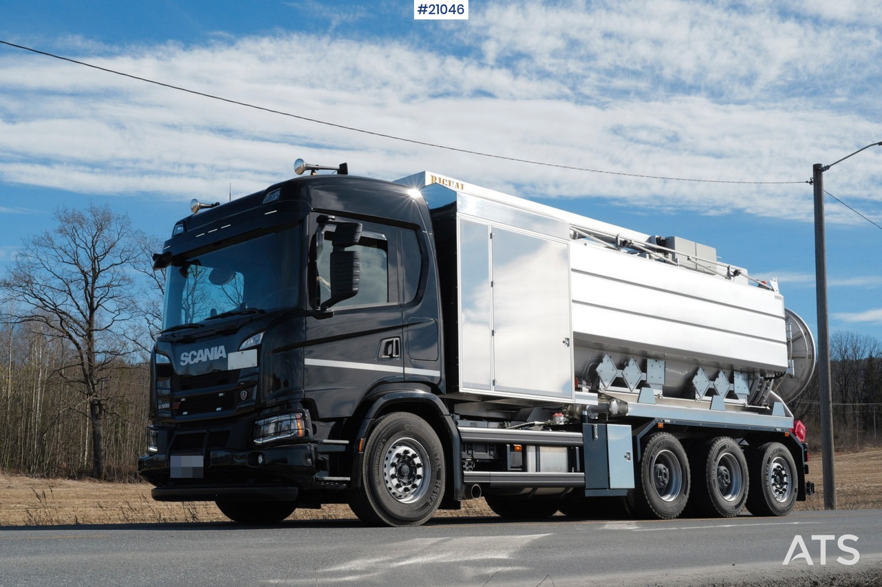 Scania G500 8x4 ADR Suge-Spylebil - شاحنة الشفط: صورة 1 Scania G500 8x4 ADR Suge-Spylebil - شاحنة الشفط: صورة 1