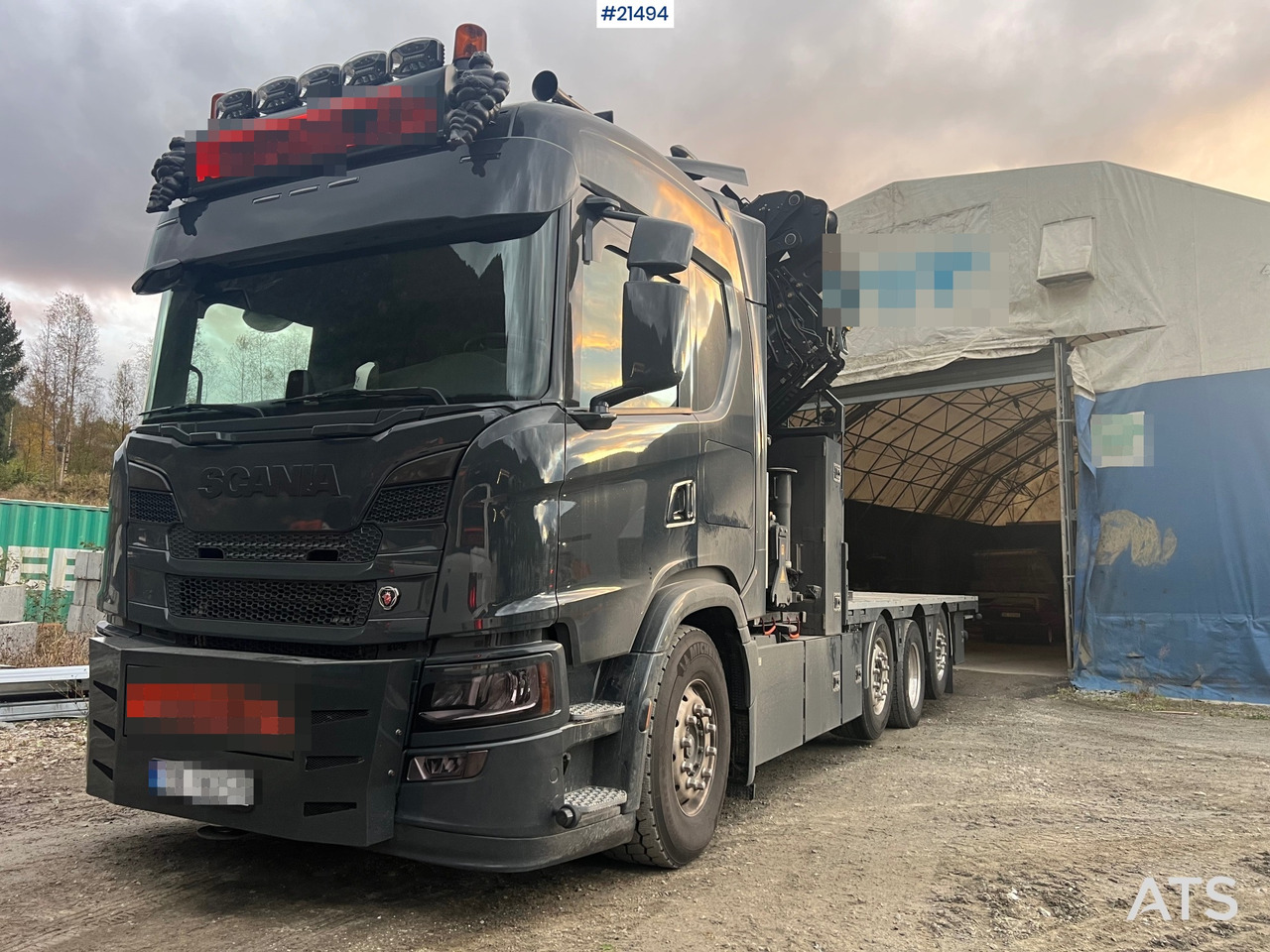 Scania G560 - شاحنة كرين: صورة 1 Scania G560 - شاحنة كرين: صورة 1