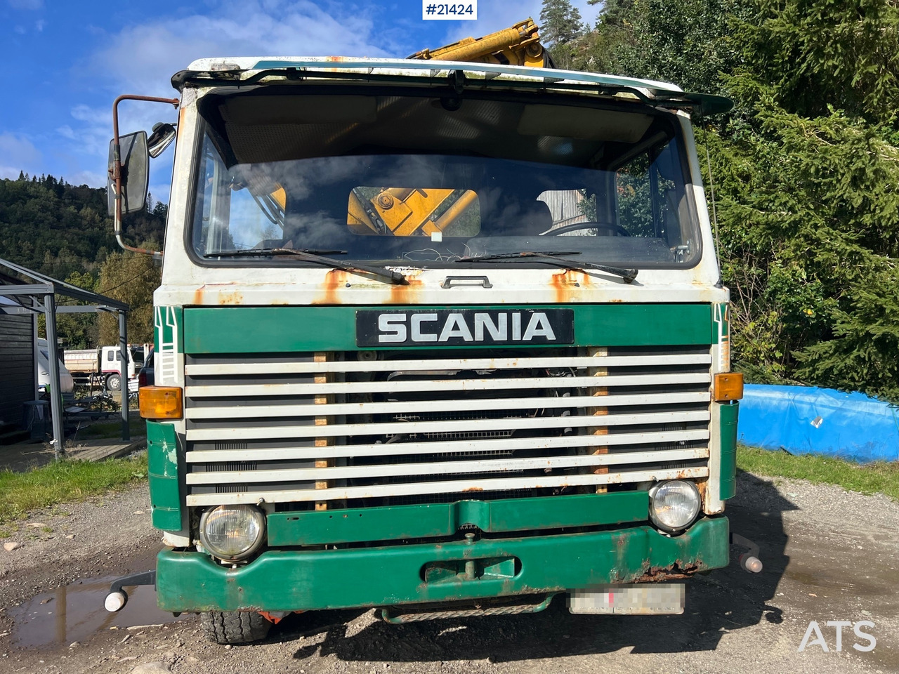 Scania LB 81 6x2 Kranbil m/ 10t/m kran og tipp Rep.Objekt - شاحنة كرين: صورة 5 Scania LB 81 6x2 Kranbil m/ 10t/m kran og tipp Rep.Objekt - شاحنة كرين: صورة 5