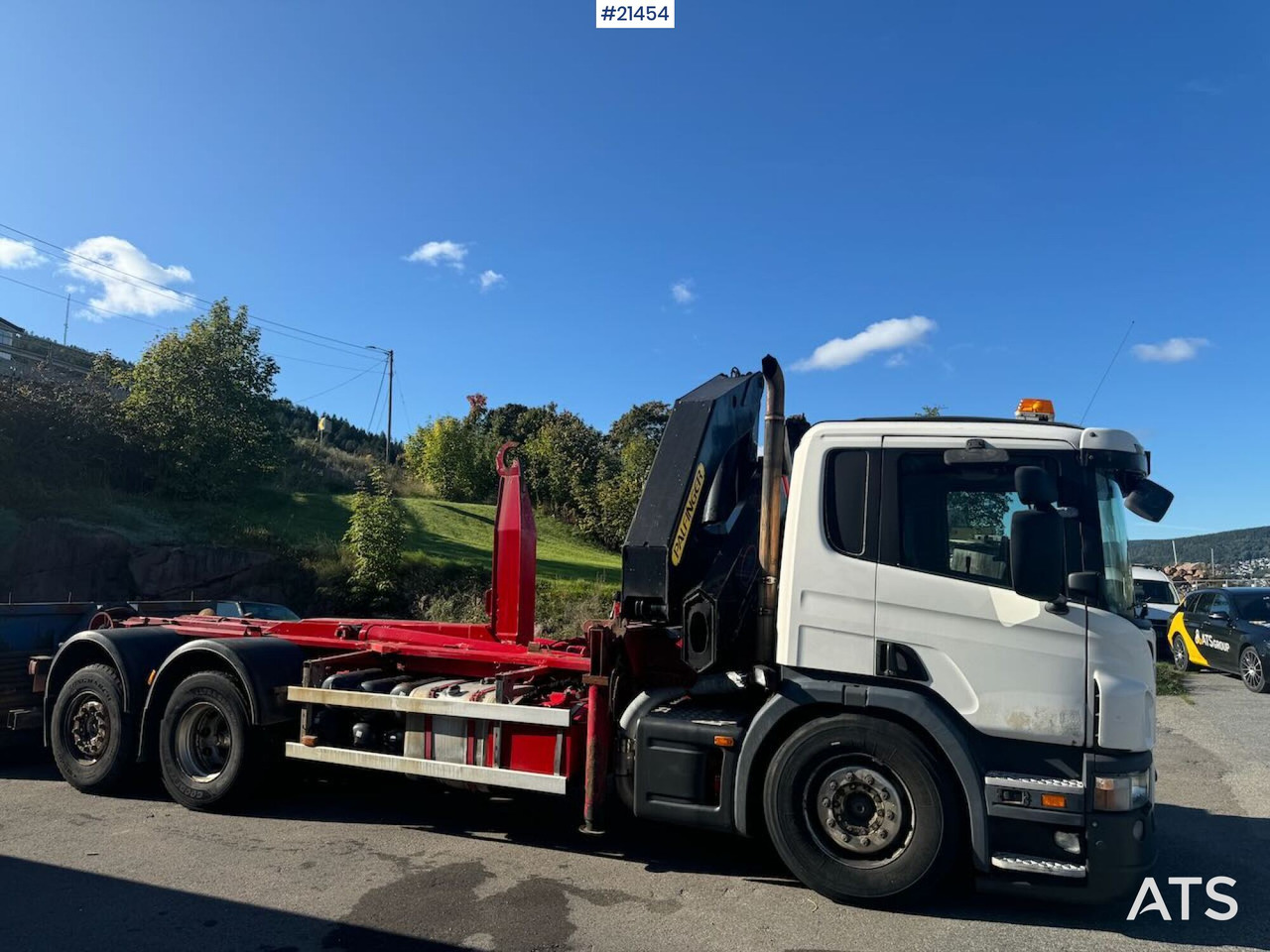 Scania P340 Krok/kranbil 23 t/m Palfinger kran - شاحنة كرين: صورة 3 Scania P340 Krok/kranbil 23 t/m Palfinger kran - شاحنة كرين: صورة 3