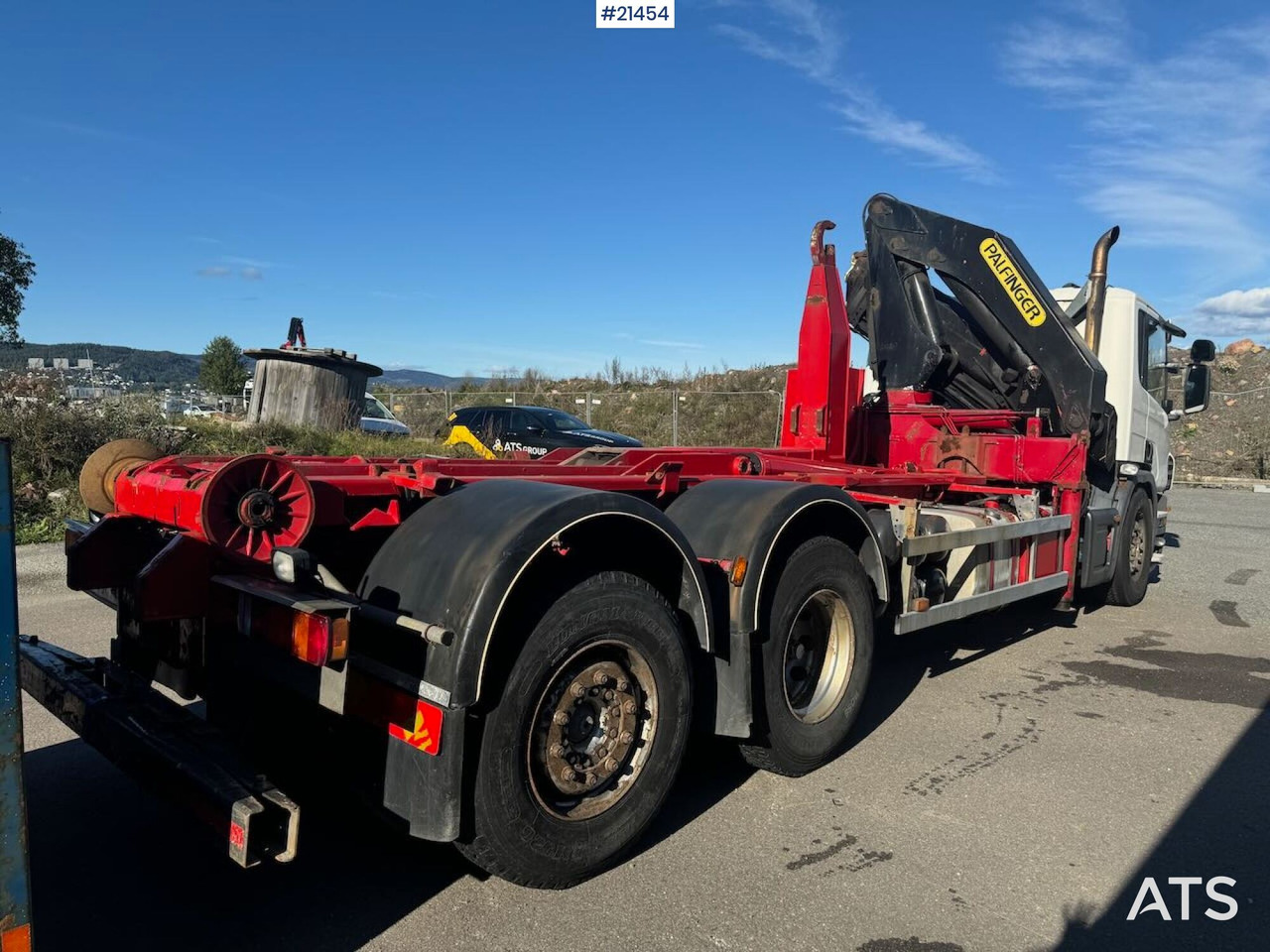 Scania P340 Krok/kranbil 23 t/m Palfinger kran - شاحنة كرين: صورة 5 Scania P340 Krok/kranbil 23 t/m Palfinger kran - شاحنة كرين: صورة 5