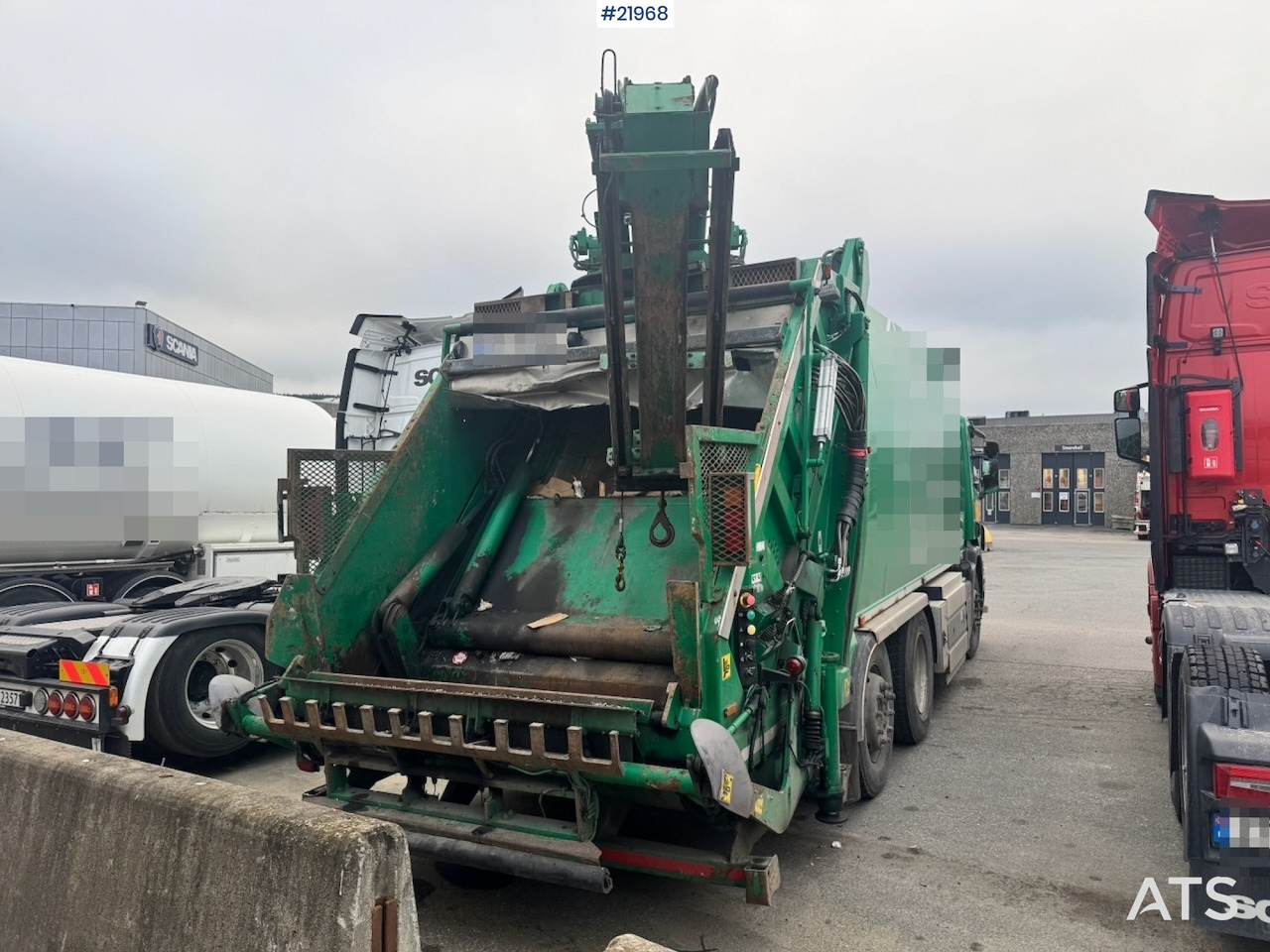 Scania P340 - شاحنة النفايات: صورة 5 Scania P340 - شاحنة النفايات: صورة 5