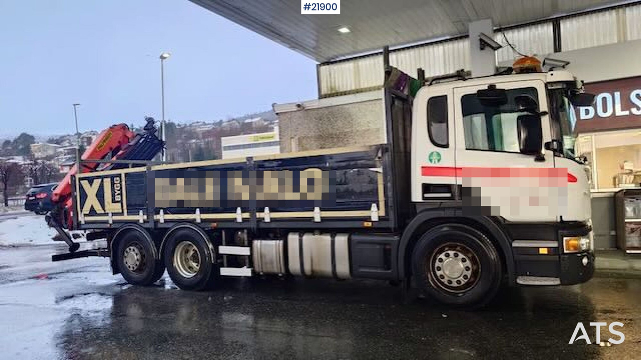 Scania P400 - شاحنة كرين: صورة 1 Scania P400 - شاحنة كرين: صورة 1