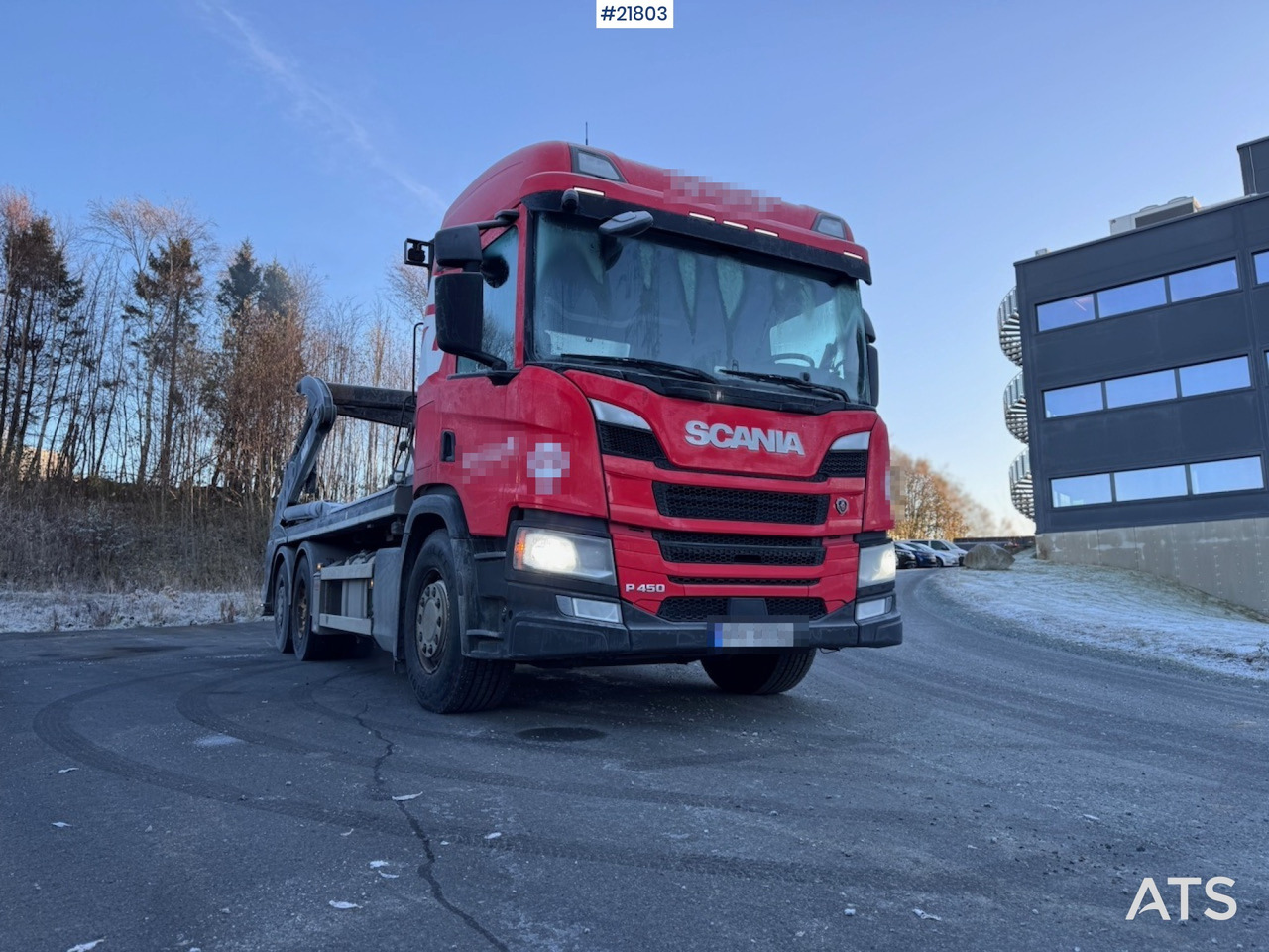 Scania P450 - شاحنة نقل المخلفات: صورة 5 Scania P450 - شاحنة نقل المخلفات: صورة 5