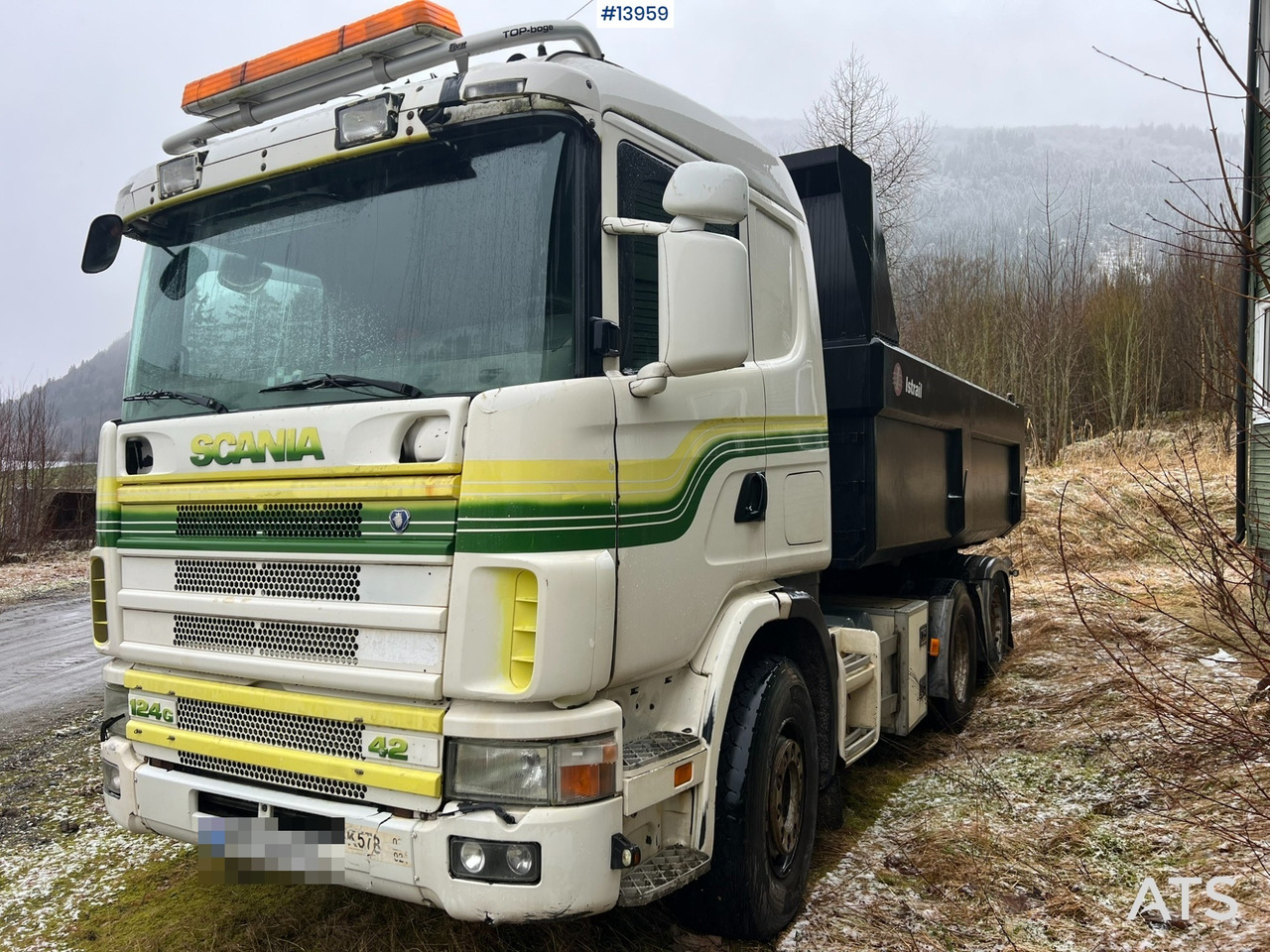 Scania R124 - شاحنة قلاب: صورة 1 Scania R124 - شاحنة قلاب: صورة 1