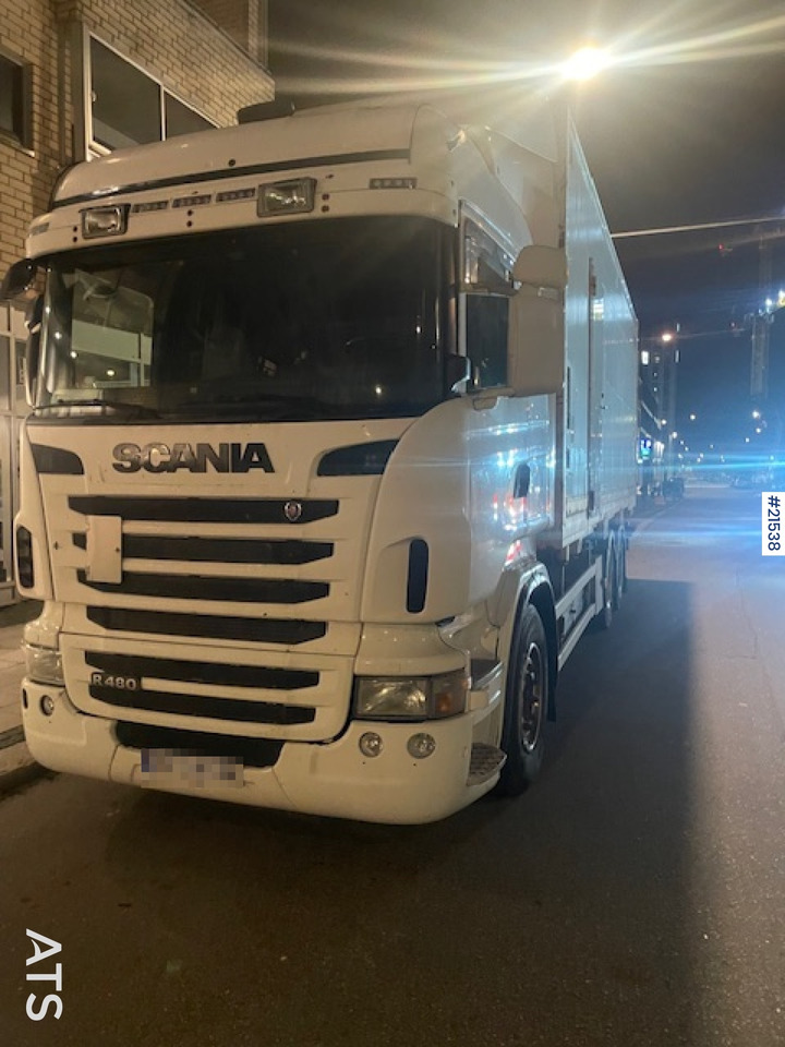 Scania R480 Skapbil m/ 2t lift - شاحنة مقفلة: صورة 4 Scania R480 Skapbil m/ 2t lift - شاحنة مقفلة: صورة 4