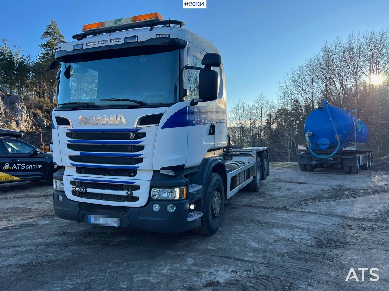 Scania R500 - شاحنة هيكل كابينة: صورة 3 Scania R500 - شاحنة هيكل كابينة: صورة 3